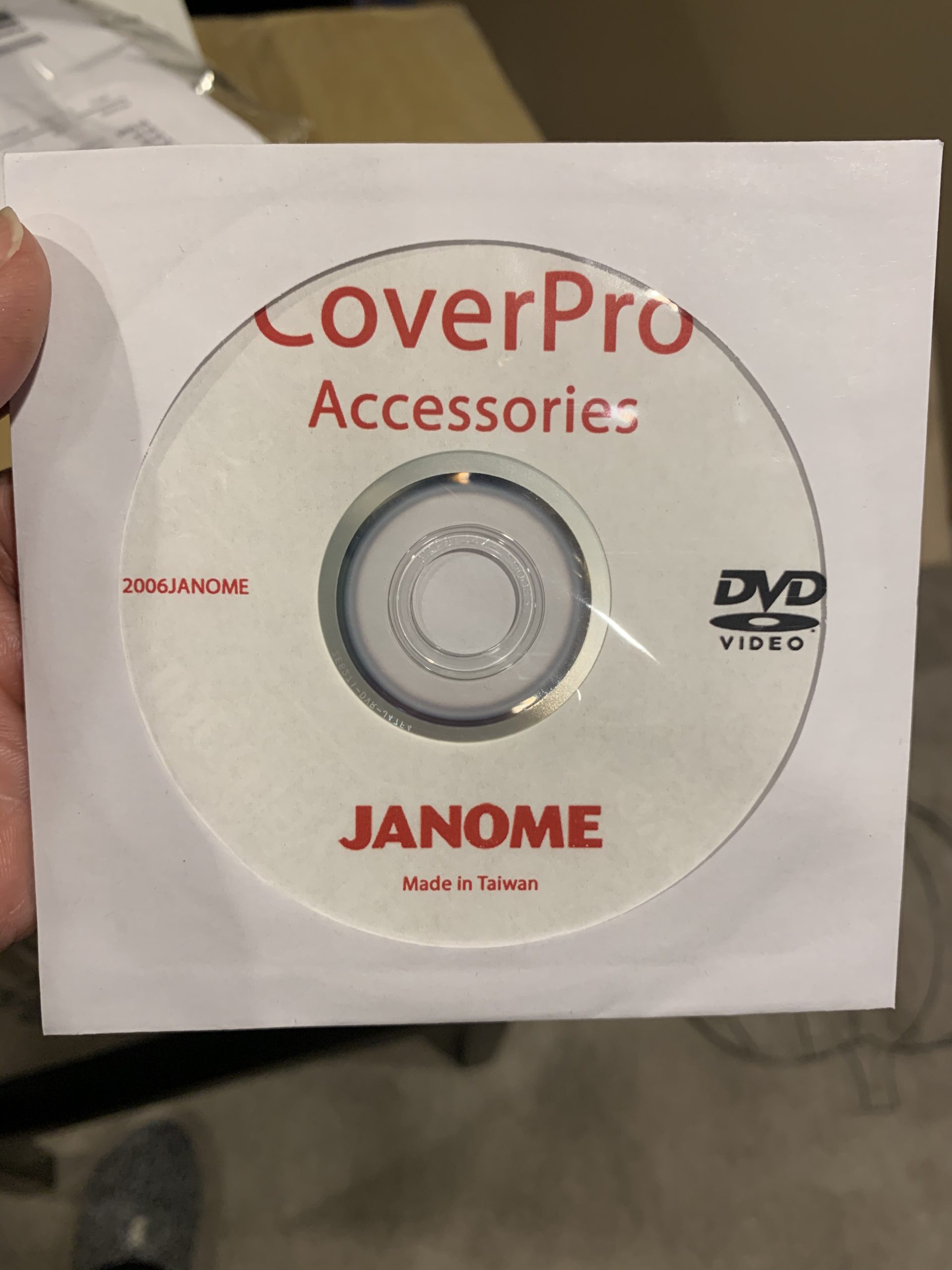 Janome Cover Pro 1000CPX Coverstitch Machine with Exclusive Bonus Bundle customer photo 1