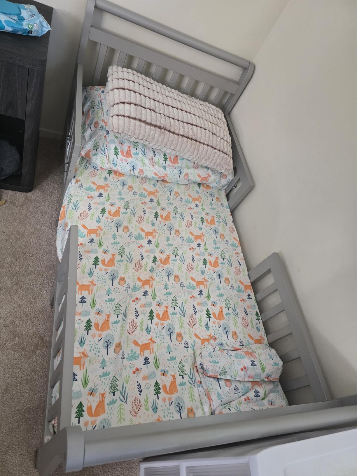 Dream On Me Emma 3-in-1 Wooden Toddler Bed, GREENGUARD Gold customer photo 2