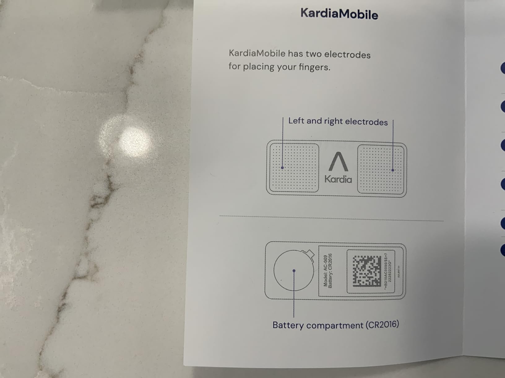 KardiaMobile 1-Lead EKG Monitor, Medical-Grade FDA-Cleared Personal Heart Monitor, Detects Normal, AFib & Arrhythmias, 30 Second Results, Works with Smartphones, Pocket Size, No Subscription Required customer photo 2