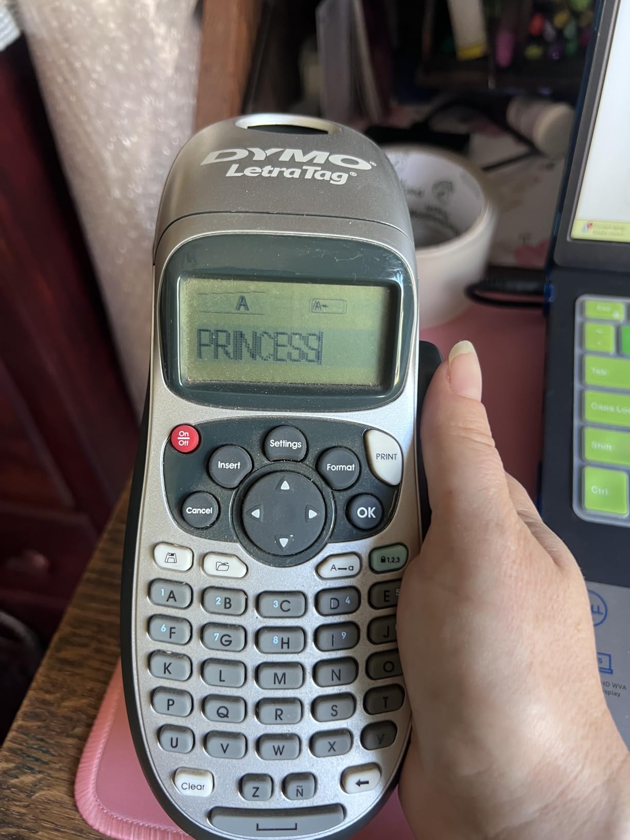 DYMO Label Maker Machine with 3 Tapes - 100H LetraTag Handheld customer photo 1