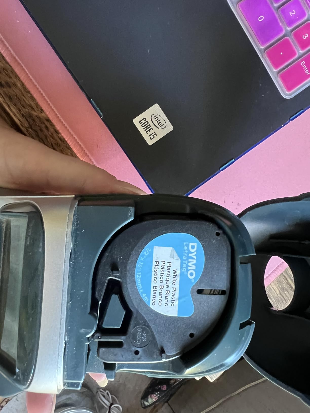 DYMO Label Maker Machine with 3 Tapes - 100H LetraTag Handheld customer photo 2
