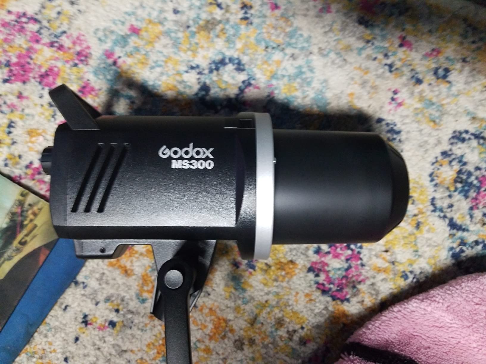Godox MS300 300WS GN58 Flash Studio Strobe Monolight with Bowens Mount, Built-in Godox 2.4G Wireless System, 0.1-1.8S Recycle Time, Anti-Preflash, 1/32 to 1/1 Power Output, 150W Modeling Lamp customer photo 1