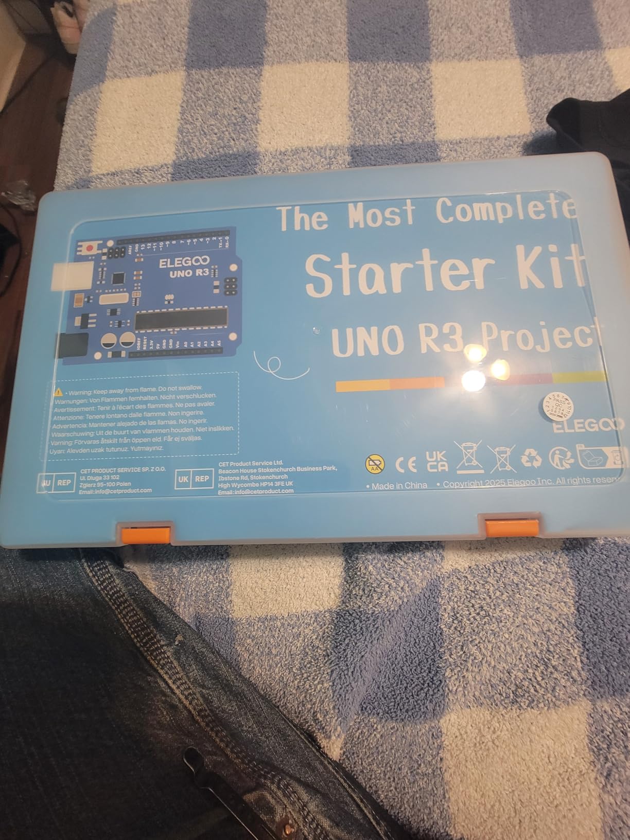 ELEGOO UNO R3 Project Most Complete Starter Kit with Tutorial Compatible with Arduino IDE (63 Items) customer photo 2
