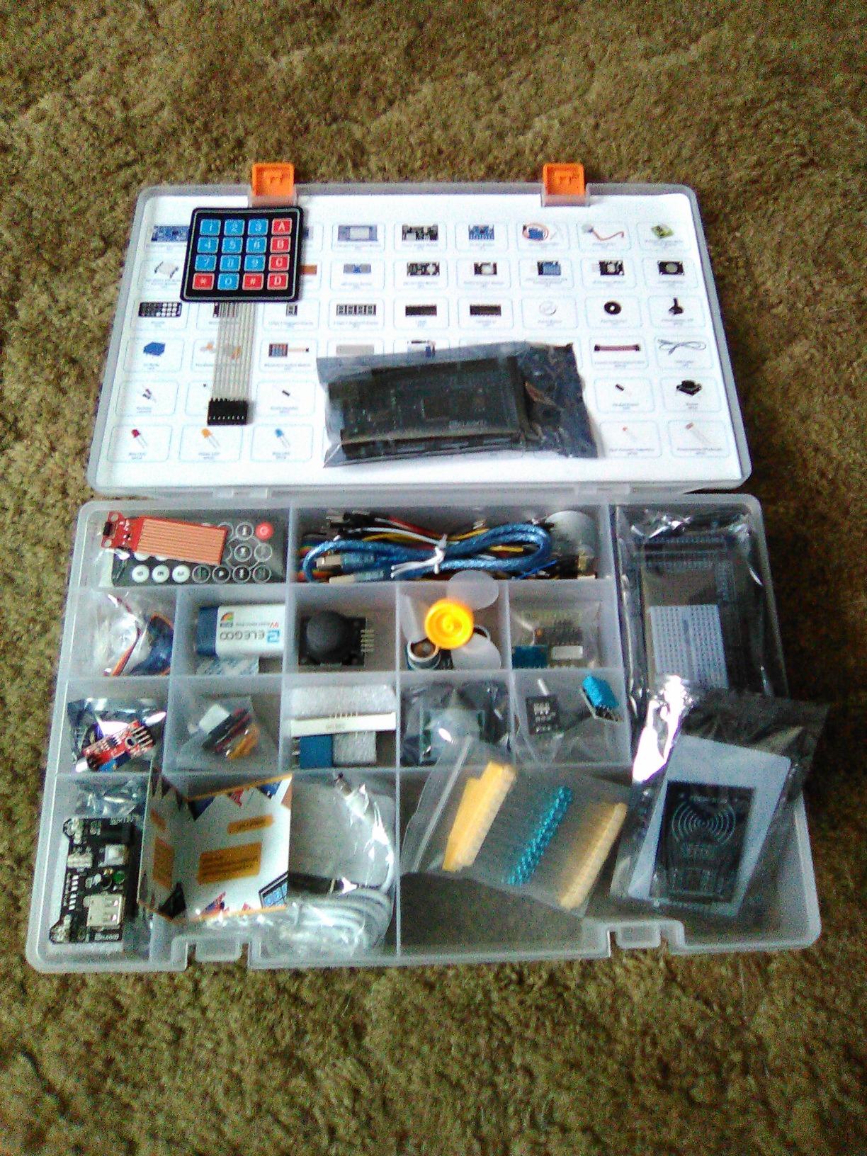 ELEGOO Mega R3 Project The Most Complete Ultimate Starter Kit with Tutorial Compatible with Arduino IDE customer photo 1