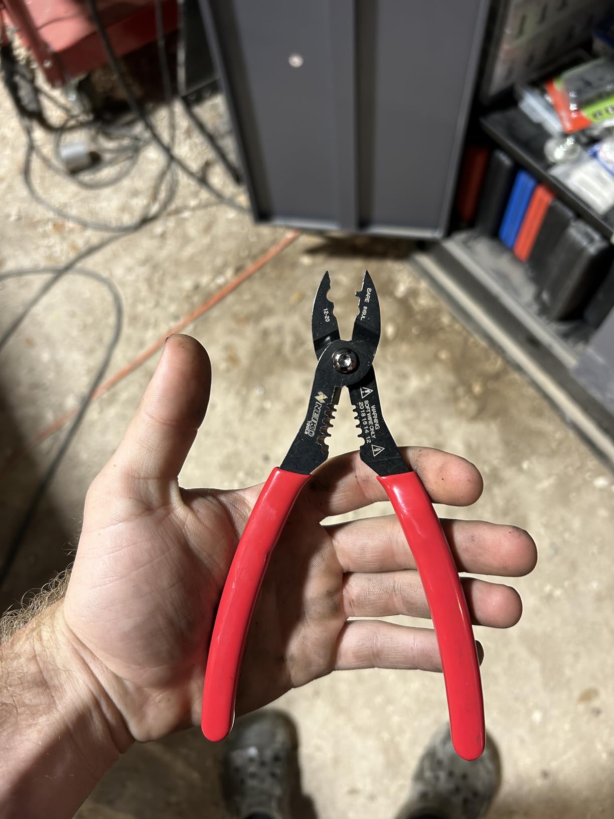 NEIKO 02037A Compact Wire Stripper | 4-in-1 Multi Purpose Electricians Pliers | Wire Crimper, Cutter and Gripper | 12-20 AWG Wire Service Tool | Crimps Insulated & Non-Insulated | Electrical Stripping customer photo 1