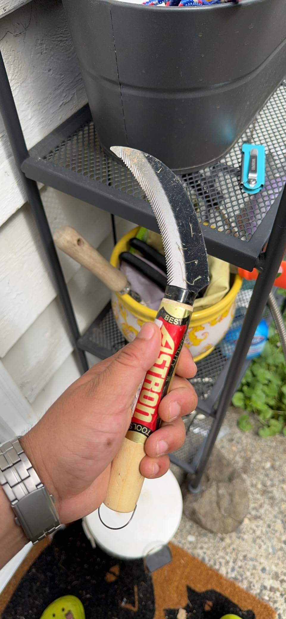 Astron Sod Cutter and Remover Hand held Sickle Tool Item# 0412 Made in Japan! .#GH45843 3468-T34562FD381471 customer photo 1