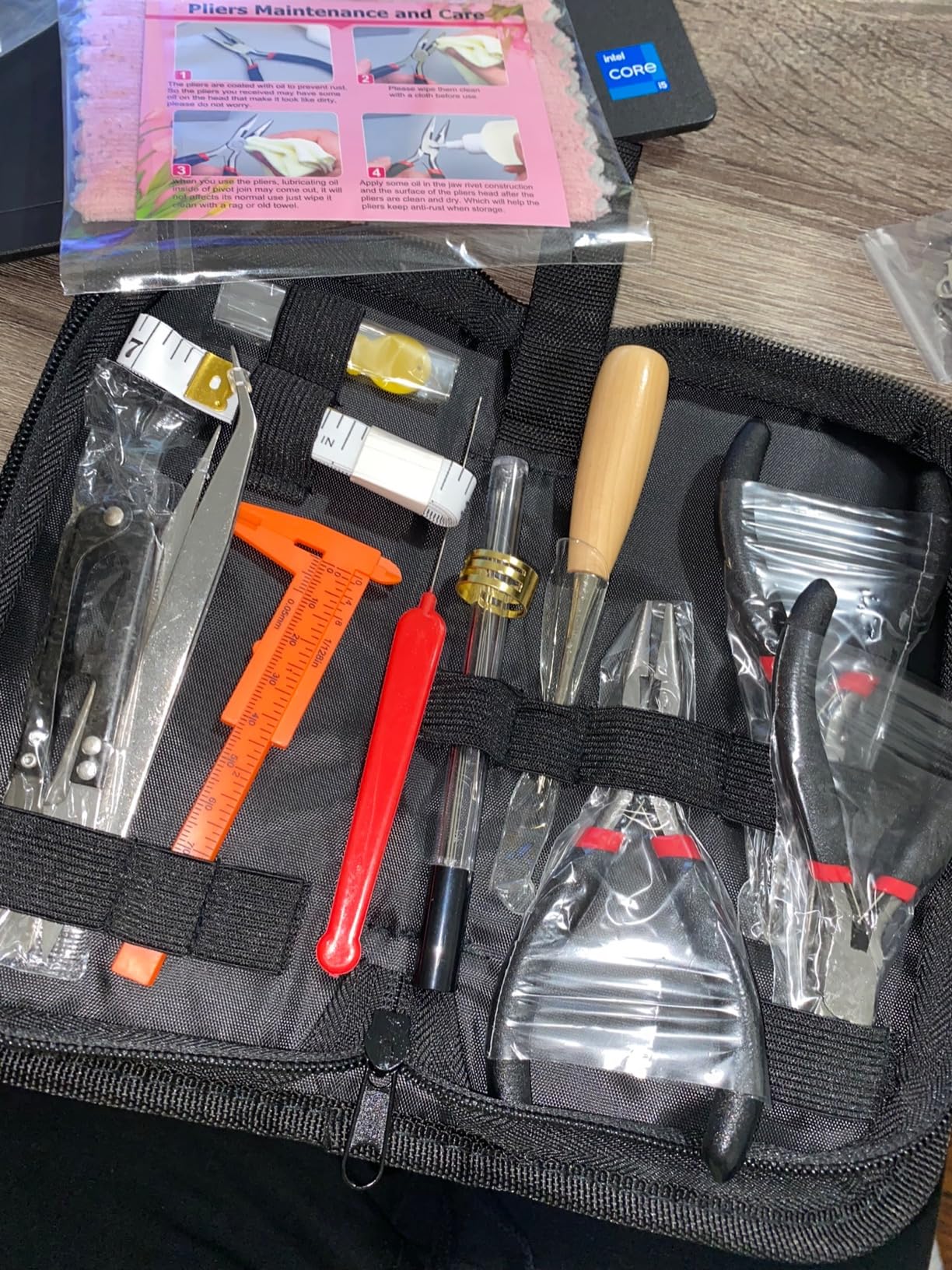 PAXCOO 19Pcs Jewelry Making Tools Kit with Zipper Storage Case for Crafting and Repair customer photo 2