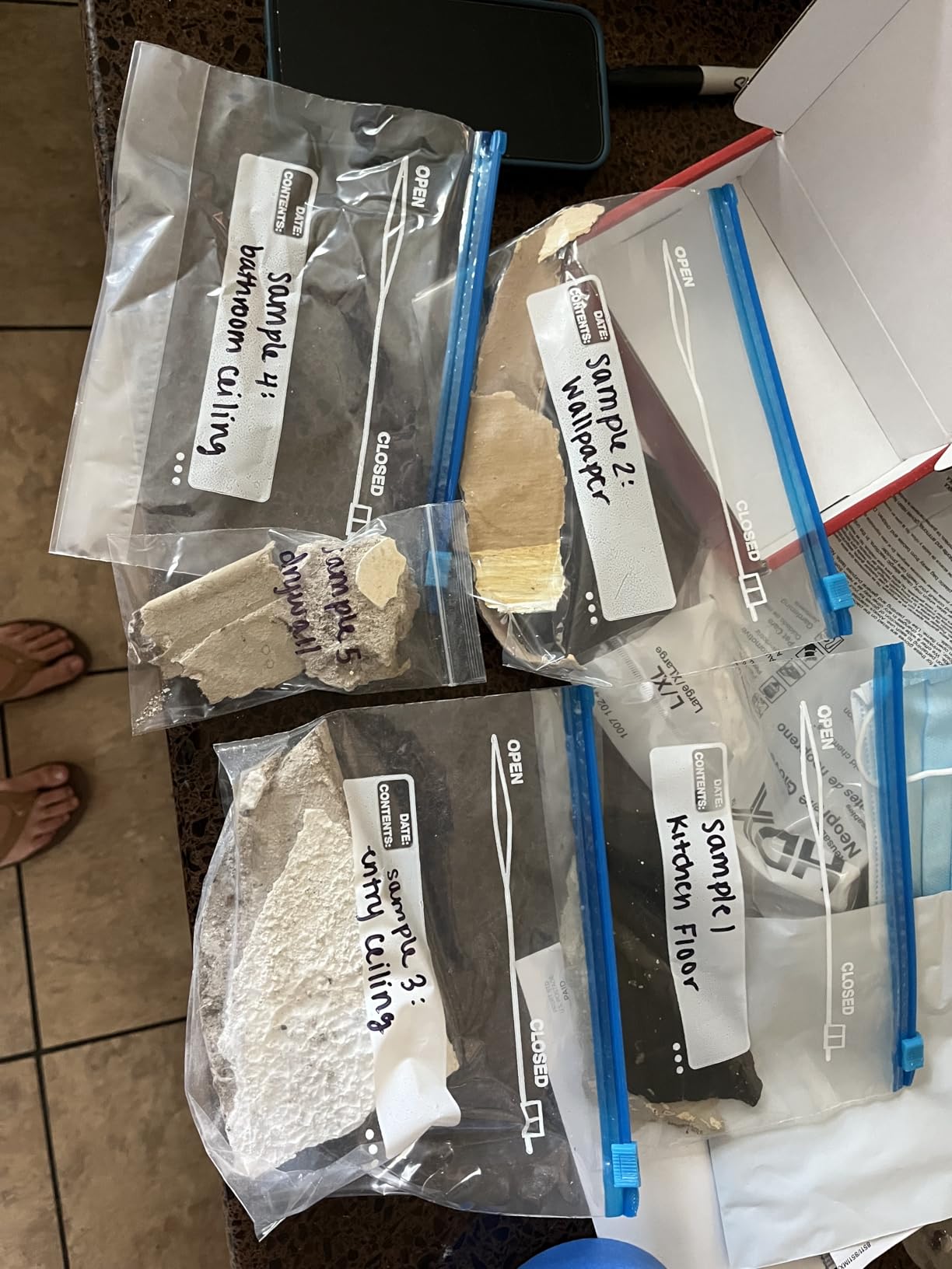 Asbestos Inspector in a Box (2-3 Day Results) NVLAP Accredited lab Analysis Included customer photo 1