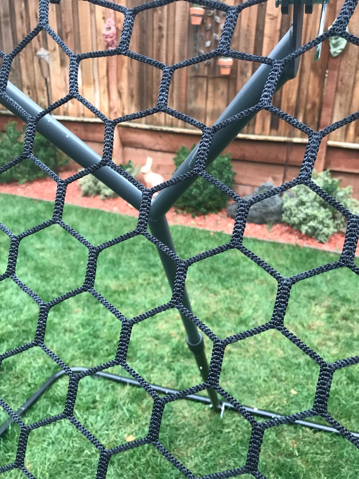QUICKPLAY Pro Soccer Rebounder Net - Adjustable Angle, Steel Frame | Galvanized steel build, Dual rebound surfaces, Foldable & portable, Passing, volleys & first touch customer photo 1