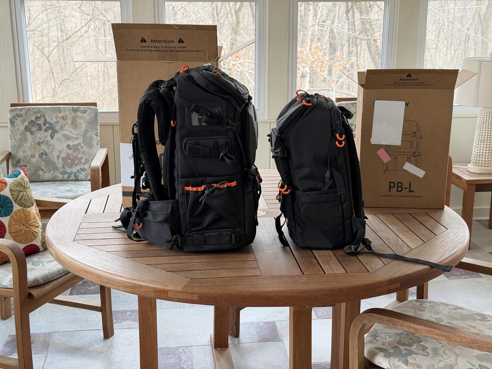TARION 2 Bags in 1 Professional Extra Large Camera Backpack 27L PB01 | Extra Insert Bag, Hardshell, 15.6