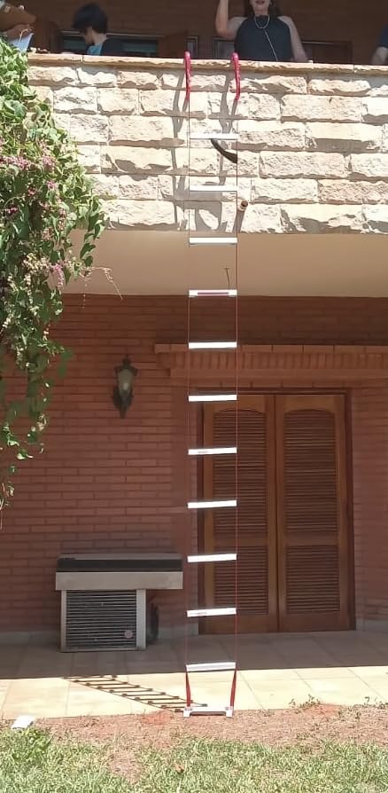 Hausse Retractable 2 Story Fire Escape Ladder, 13 Feet customer photo 1