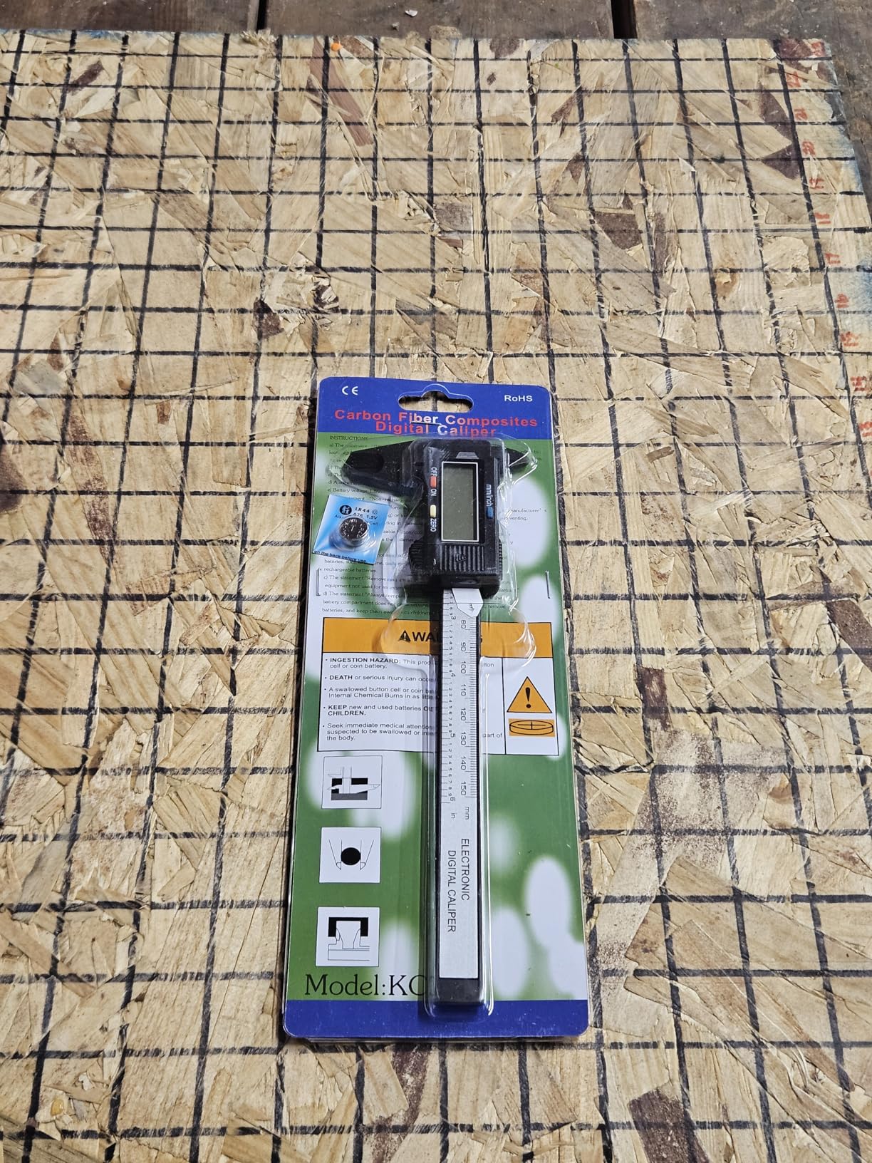 Digital Caliper, Adoric 0-6