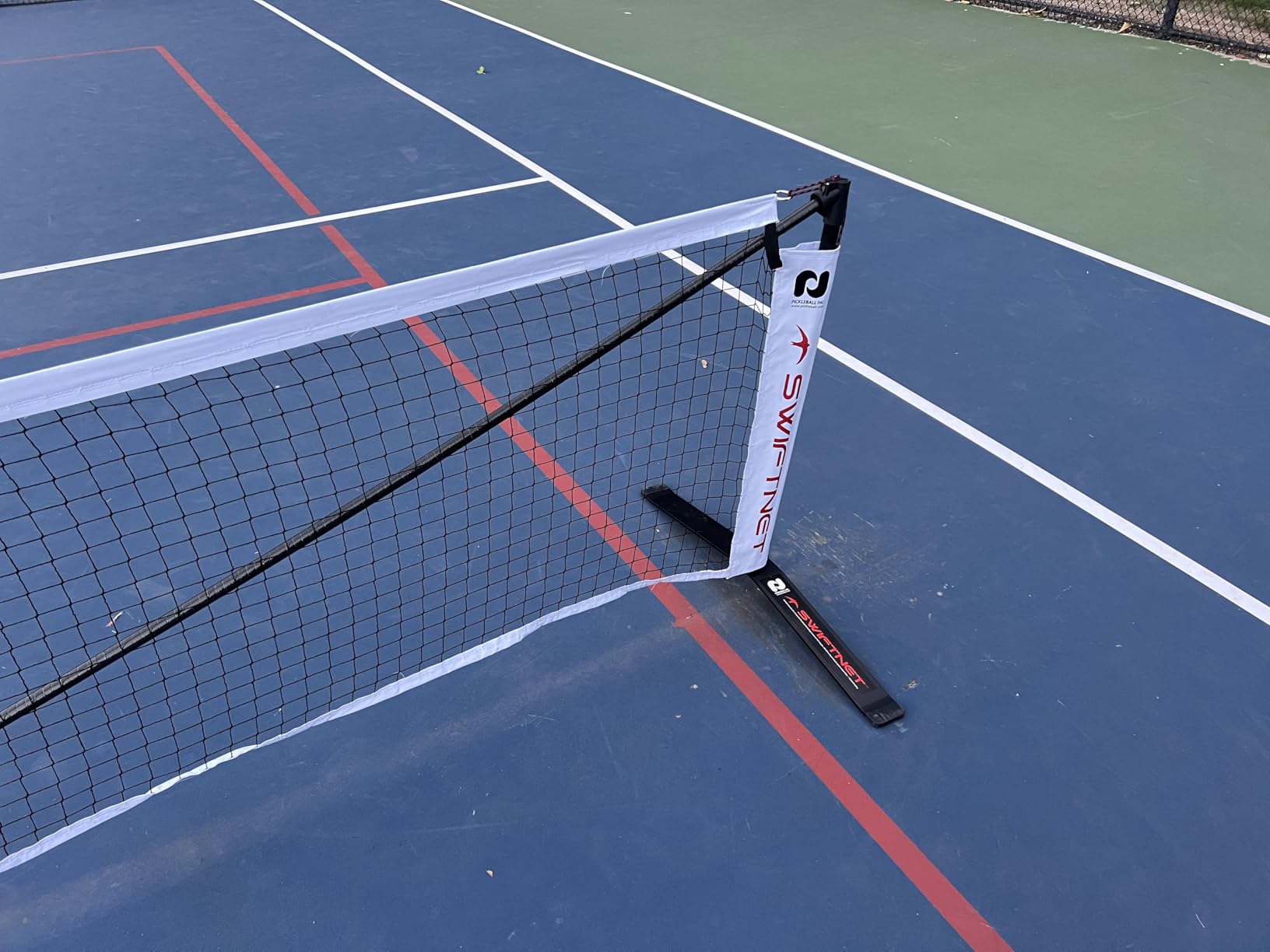 Swiftnet 2.1 Portable Pickleball net System - Durable and Lightweight Pickle Ball Net for Indoor and Outdoor Use Pickleball Nets for Competitive and Recreational Play customer photo 1