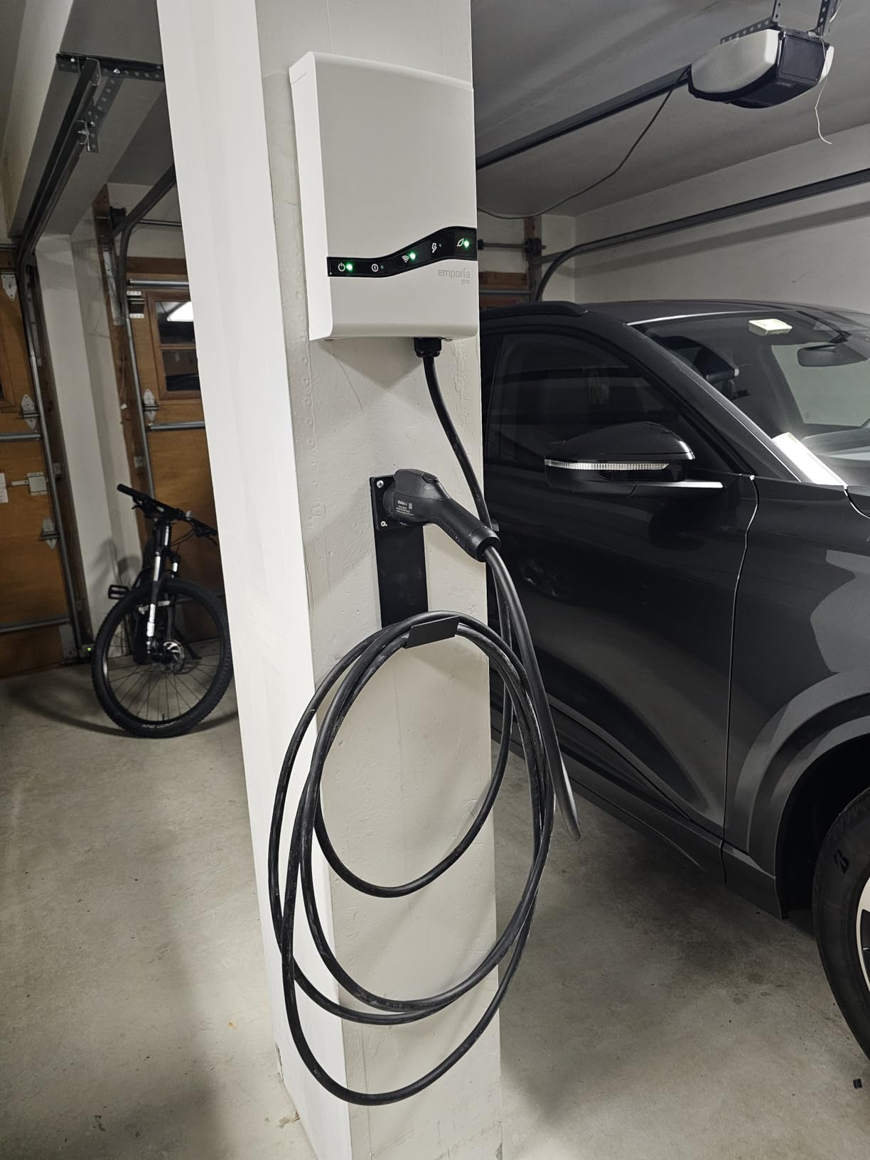 Lectron Electric Vehicle Charger Nozzle Holster Dock & J-Hook Combo for All J1772 EVs customer photo 1