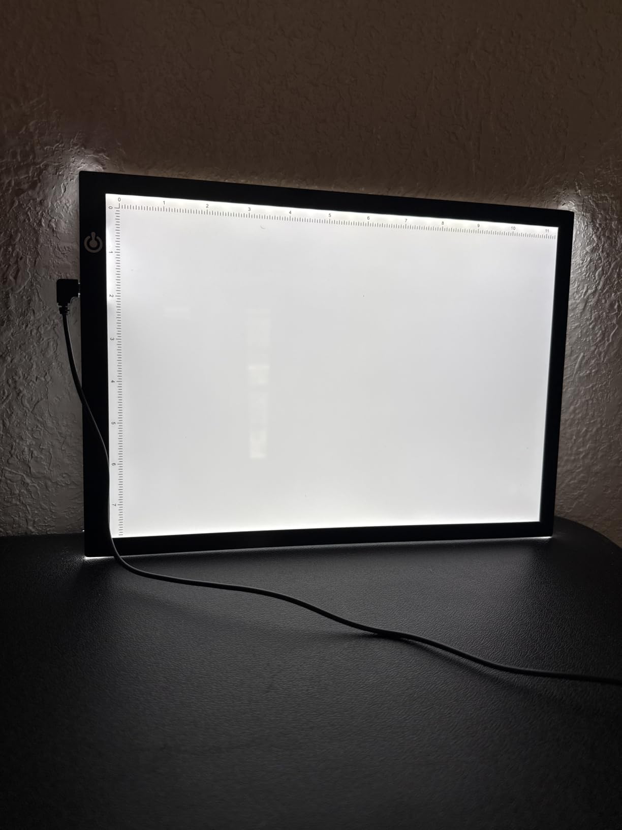 LitEnergy A4 LED Copy Board Light Tracing Box, Adjustable USB Power Artcraft LED Trace Light Pad for Tattoo Transferring, Drawing, Sketching, Animation, Stenciling, Diamond Art Painting Accessories customer photo 1