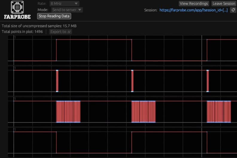 USB Logic Analyzer 24MHz 8 Channel Debug Tool for Arduino ARM FPGA | Portable Logic Reader,Monitor Multiple Signals UART SPI I2C,Automatic Protocol Decoding customer photo 1