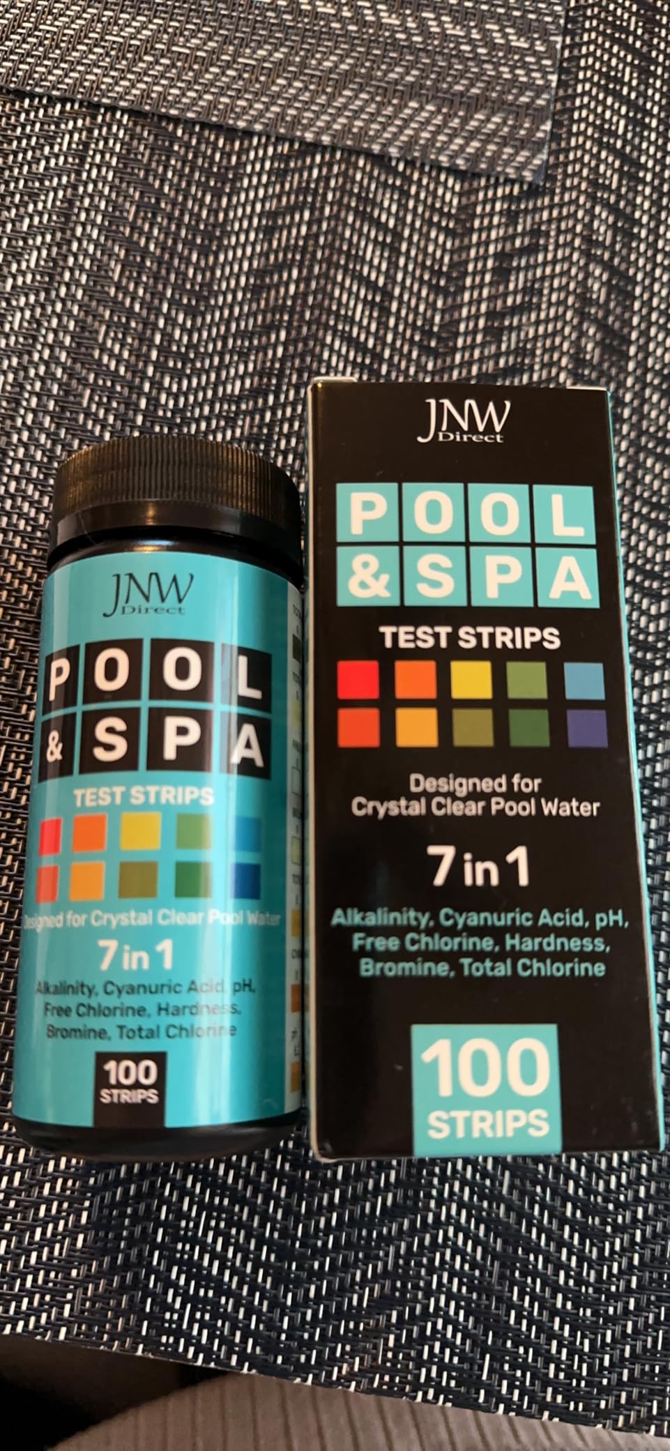 Pool Test Strips for Pools and Spas - 7 in 1 Water Test 100 Pack customer photo 2