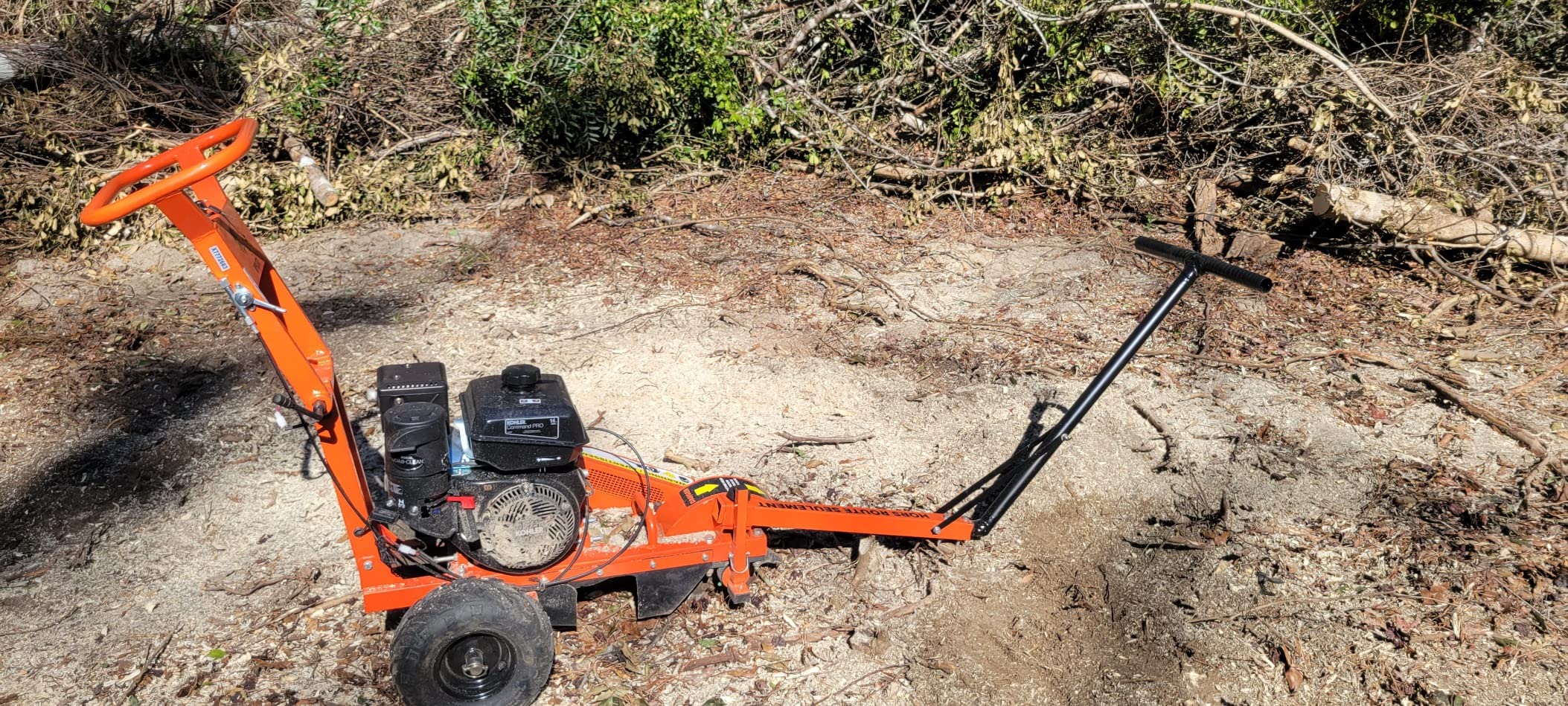 DK2 OPG777 12 in. 14 HP Stump Grinder with CH440 Command PRO Commercial Gas Engine customer photo 1