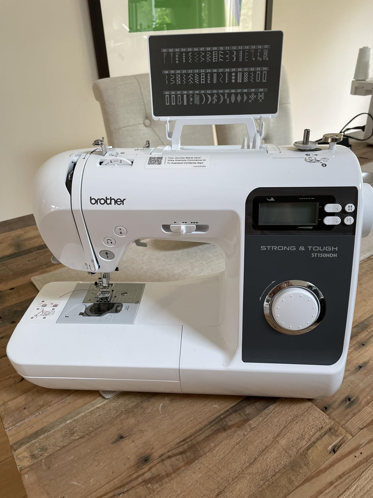 ST150HDH Strong and Tough Sewing Machine 50 Stitches customer photo 1