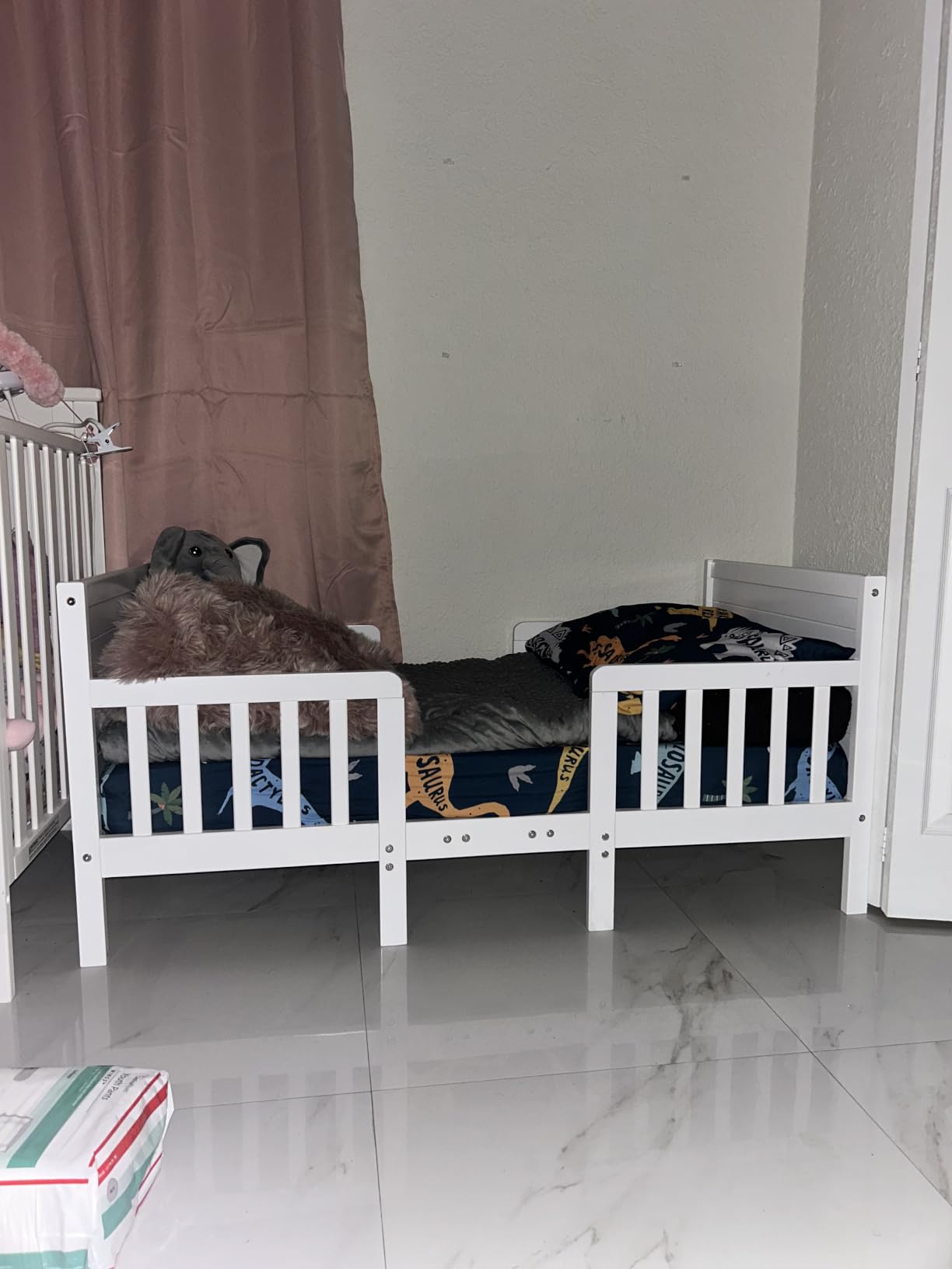Dream On Me Hudson 3-in-1 Convertible Toddler Bed, 4 Safety Guard Rails customer photo 1