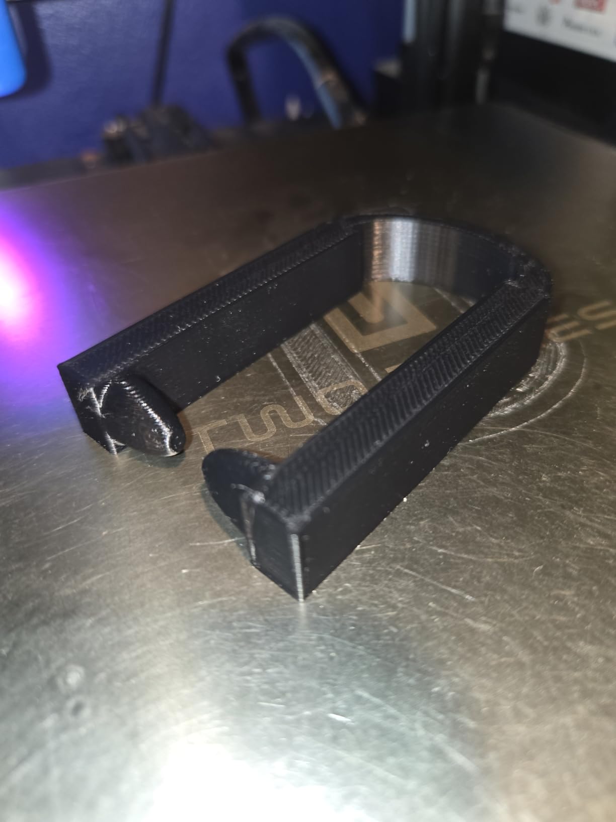 OVERTURE PLA Plus (PLA+) Filament 1.75mm, Stronger & More Durable, Professional Toughness 3D Printer Filament 1kg (2.2lbs), High Precision +/- 0.02mm, Tangle-Free (Black) customer photo 2