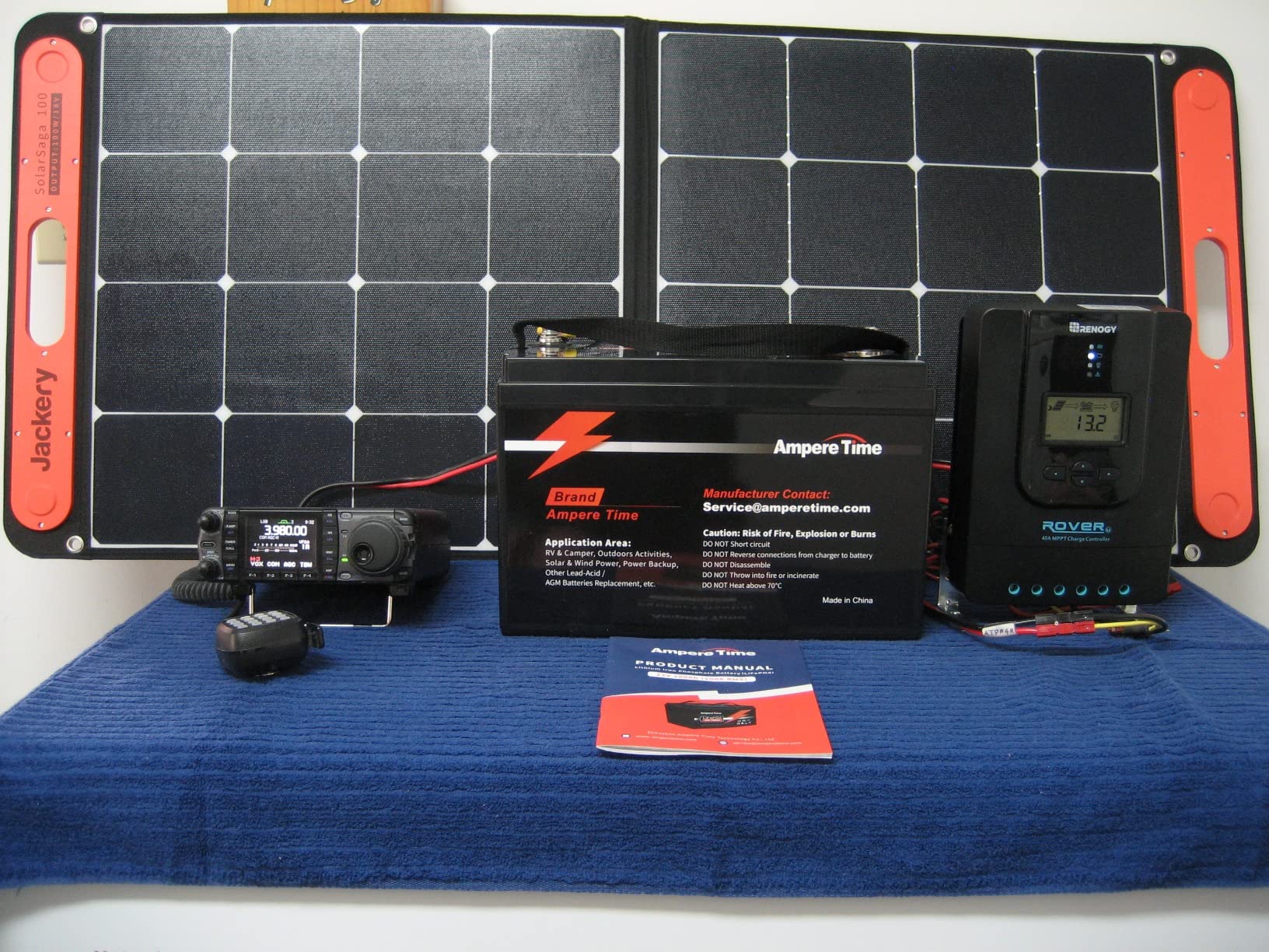 12V 100Ah Group 31 LiFePO4 Deep Cycle Battery for RV Marine Solar | 100A BMS, Max. 15000 Cycles, IP65 Waterproof, Max 4P4S, 1280Wh, Lithium Batteries for Camper Off-Grid, Travel customer photo 2