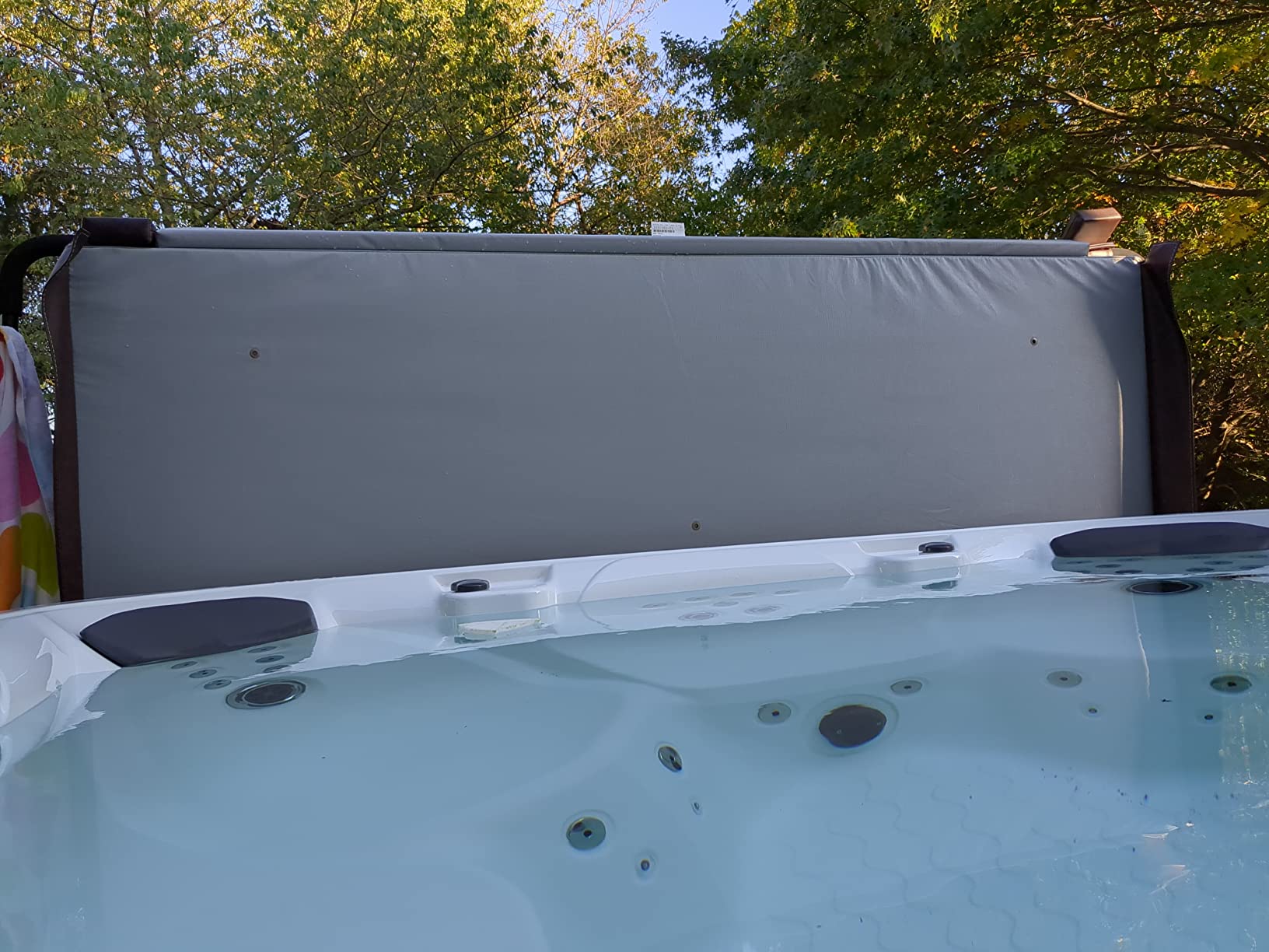 Puri Tech Cover Lifts Fold Bottom or Deck Mount Spa & Hot Tub Cover Lift Removal customer photo 1