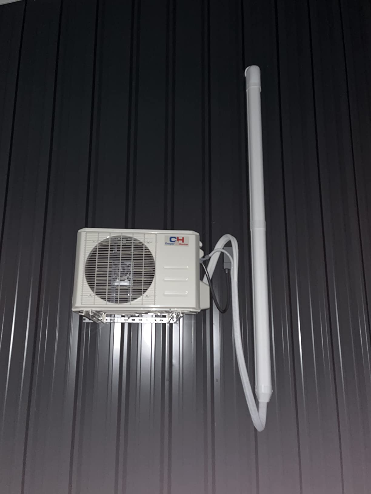 Cooper & Hunter MIA Series 12,000 BTU 115V Mini Split AC/Heating System, Ductless Wall Mount - 21.2 SEER2 Inverter - 16FT Installation Kit & Smart Control Included - Pre-Charged customer photo 1