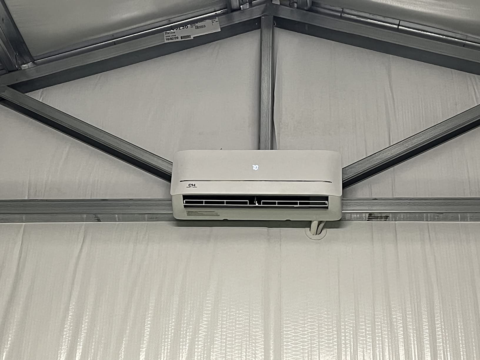 Cooper & Hunter MIA Series 12,000 BTU 115V Mini Split AC/Heating System, Ductless Wall Mount - 21.2 SEER2 Inverter - 16FT Installation Kit & Smart Control Included - Pre-Charged customer photo 2