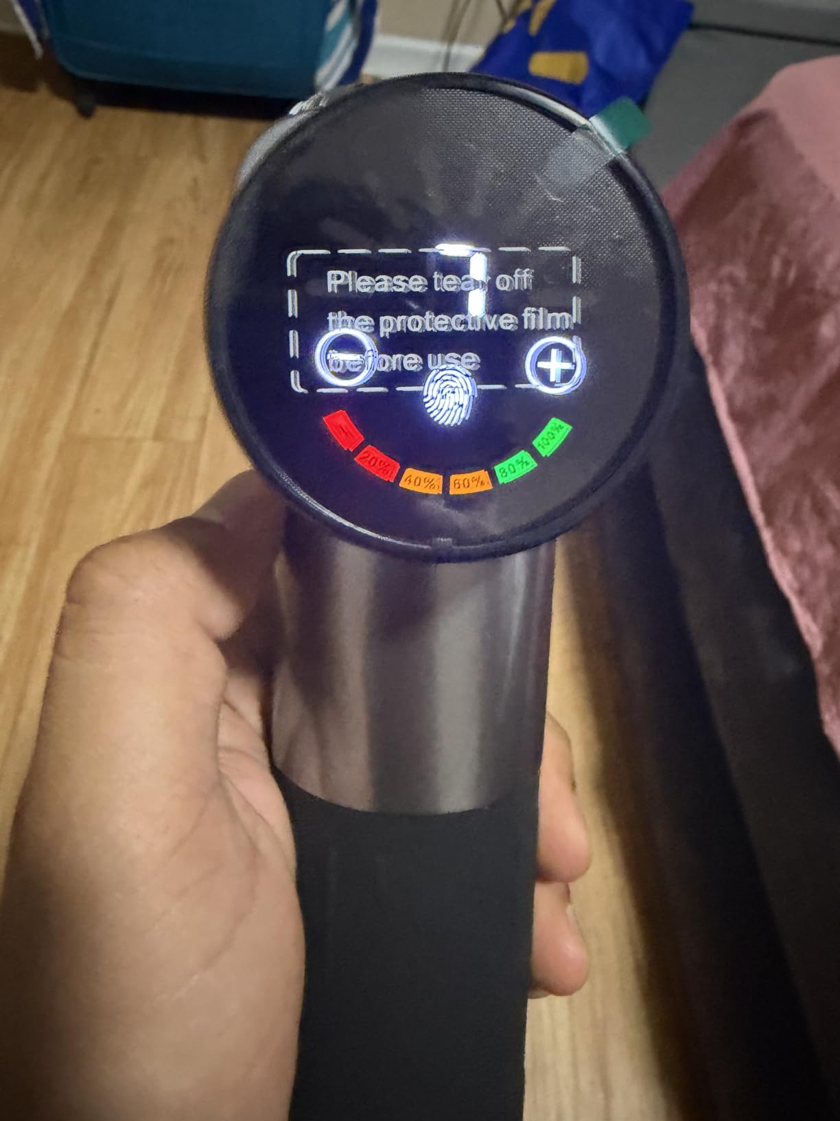 TOLOCO Massage Gun, Deep Tissue Back Massage for Athletes for Pain Relief, Percussion Massager with 10 Massage Heads & Silent Brushless Motor customer photo 1