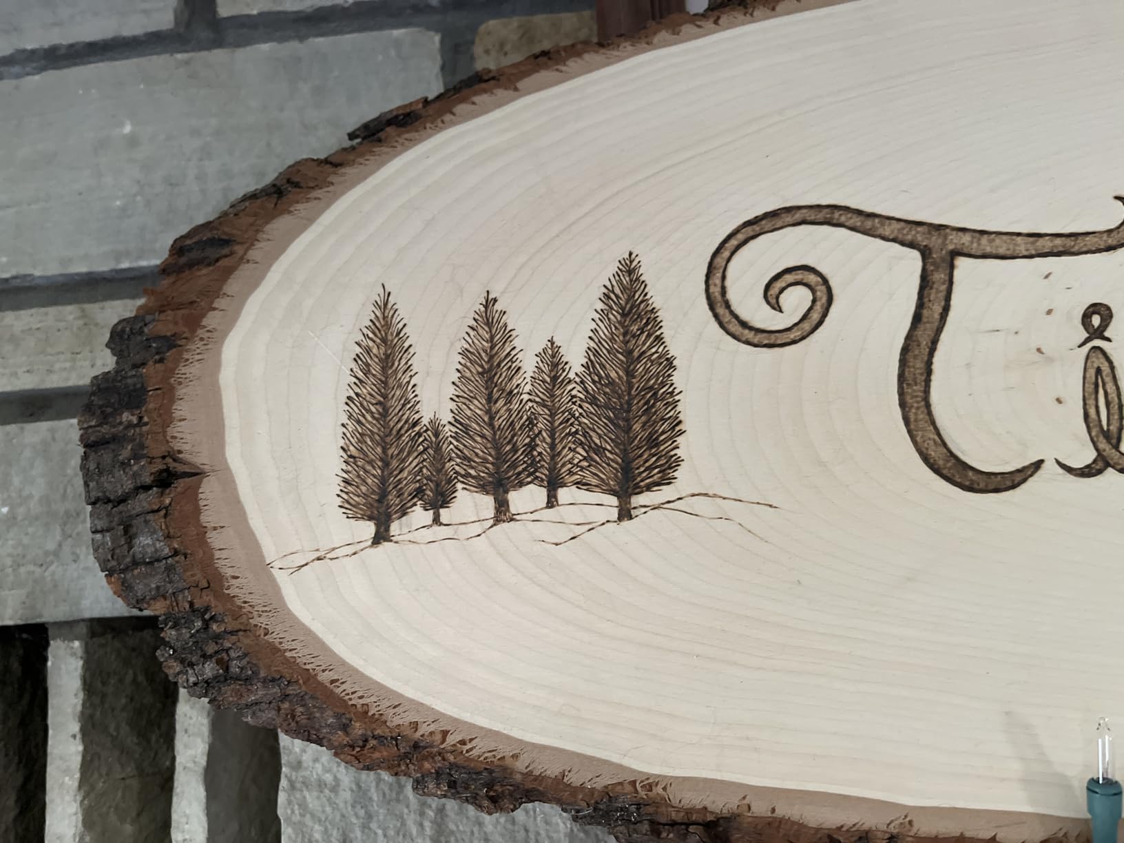 YIHUA 939-II Wood Burning Kit Station Pyrography Pen 250~750℃/482~1382℉ Temperature Adjustable with 20 Wire Nibs, 1 Stable Pen Holder, 2 Stencils, 2 Scrap Wood, 1 S/S Tweezers, and 1 Pliers (Blue) customer photo 2