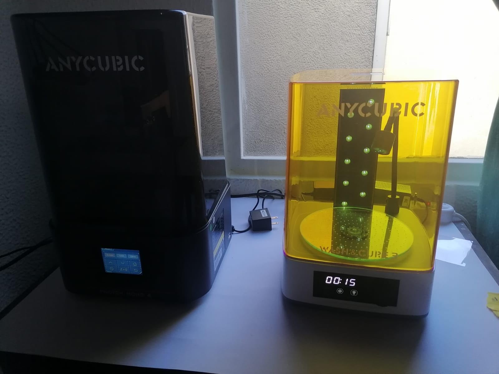 ANYCUBIC Wash and Cure Machine 3.0 with Twistable Gooseneck Light | 2 in 1 UV Washing and Curing Station for ANYCUBIC Photon Mono 4/Mono 4 Ultra/Mars Series LCD/DLP/SLA 3D Printer Models customer photo 1