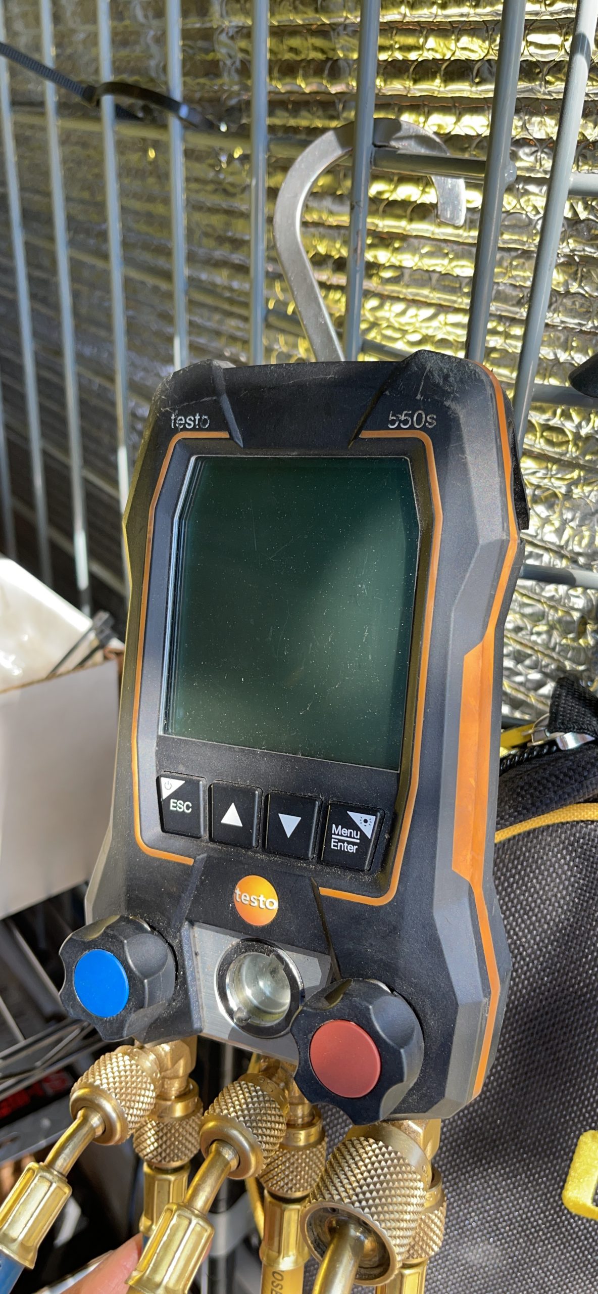 testo 550s AC Manifold Gauge Set - Digital Gauges with Superheat, Subcooling, Bluetooth customer photo 1