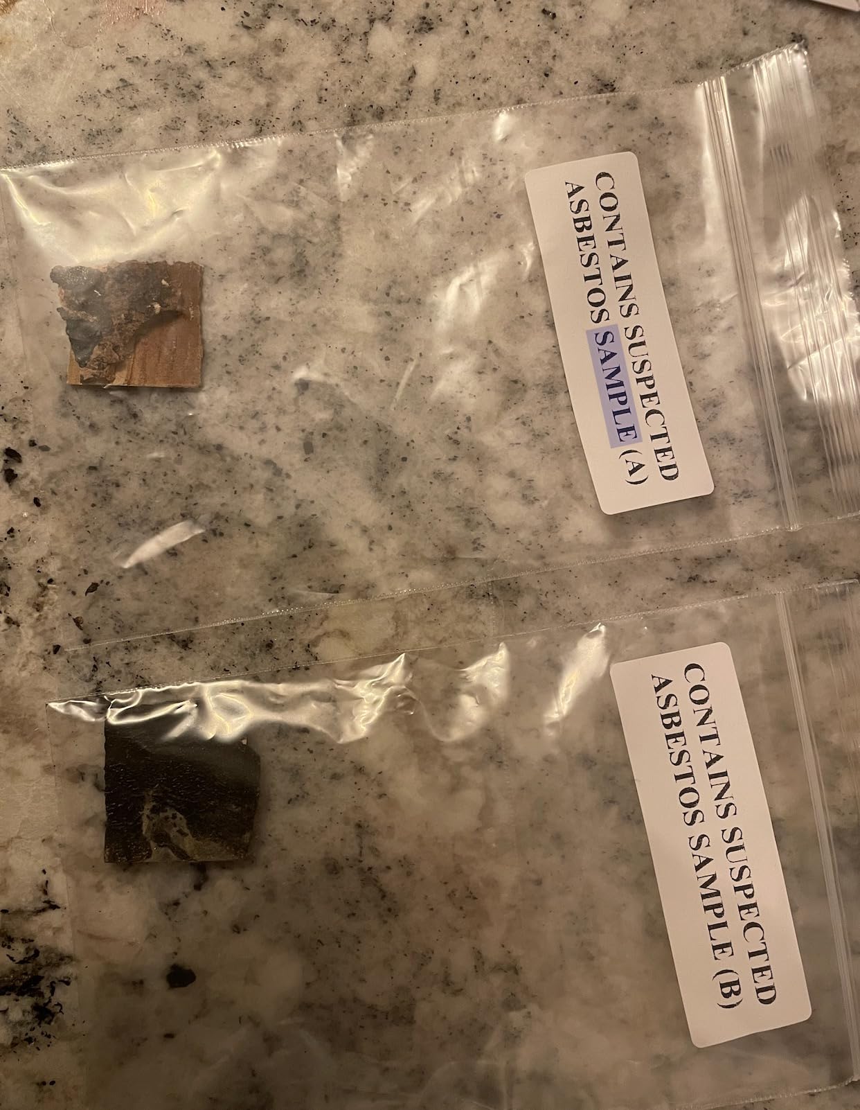 PRO-LAB Asbestos Test Kit - You Collect 2 Samples, We Analyze Them. Emailed Results Within 1 Week (5 Business Days) Includes Return Mailer and Expert Consultation. Lab Fee Included customer photo 2