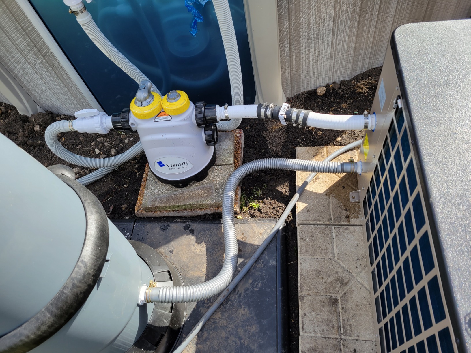 Hayward W3HP50HA2 HeatPro Heat Pump, Beige customer photo 1