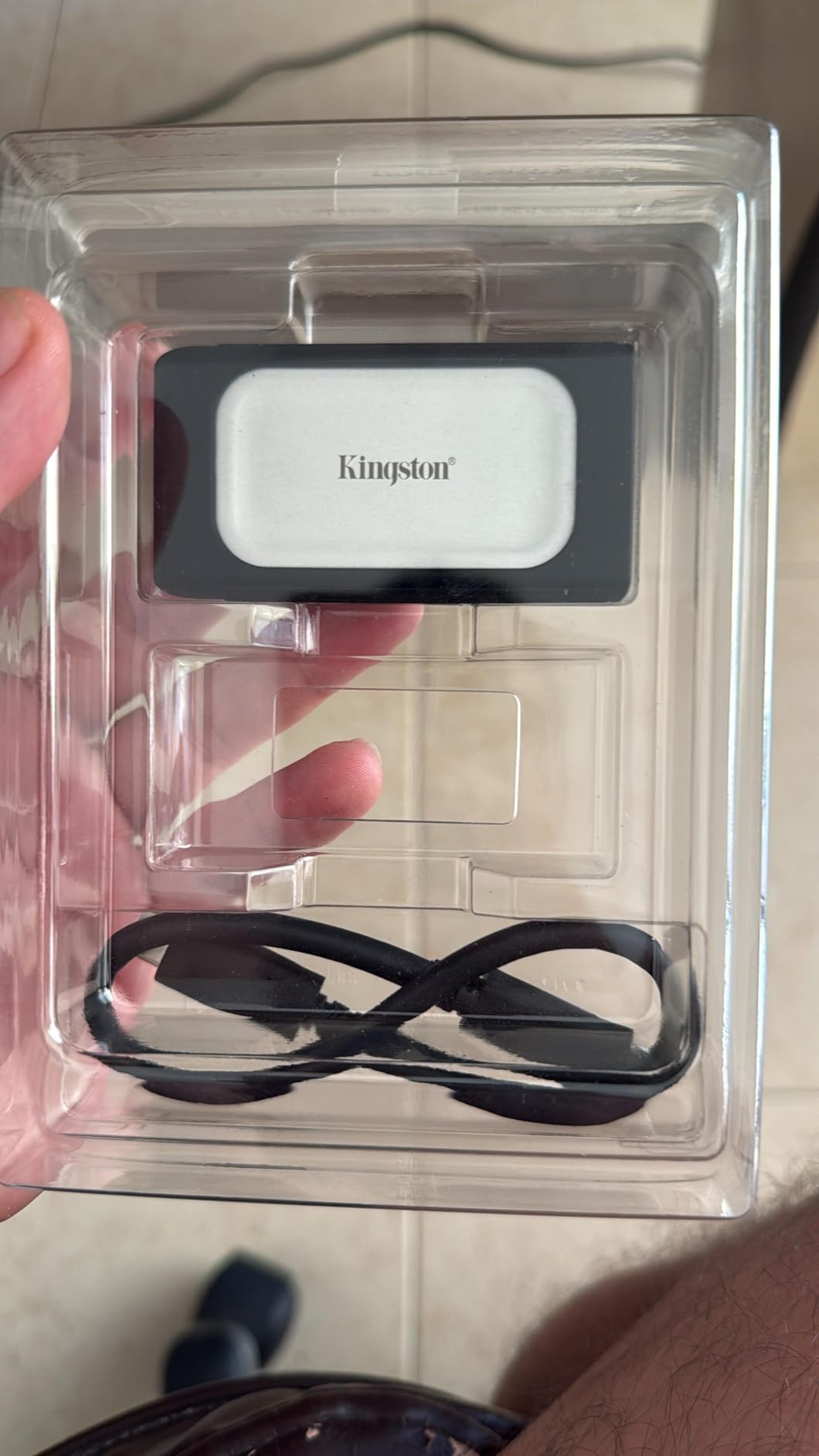 Kingston XS2000 1TB High Performance Portable SSD with USB-C | Pocket-sized | USB 3.2 Gen 2x2 | External Solid State Drive | Up to 2000MB/s | SXS2000/1000G customer photo 1