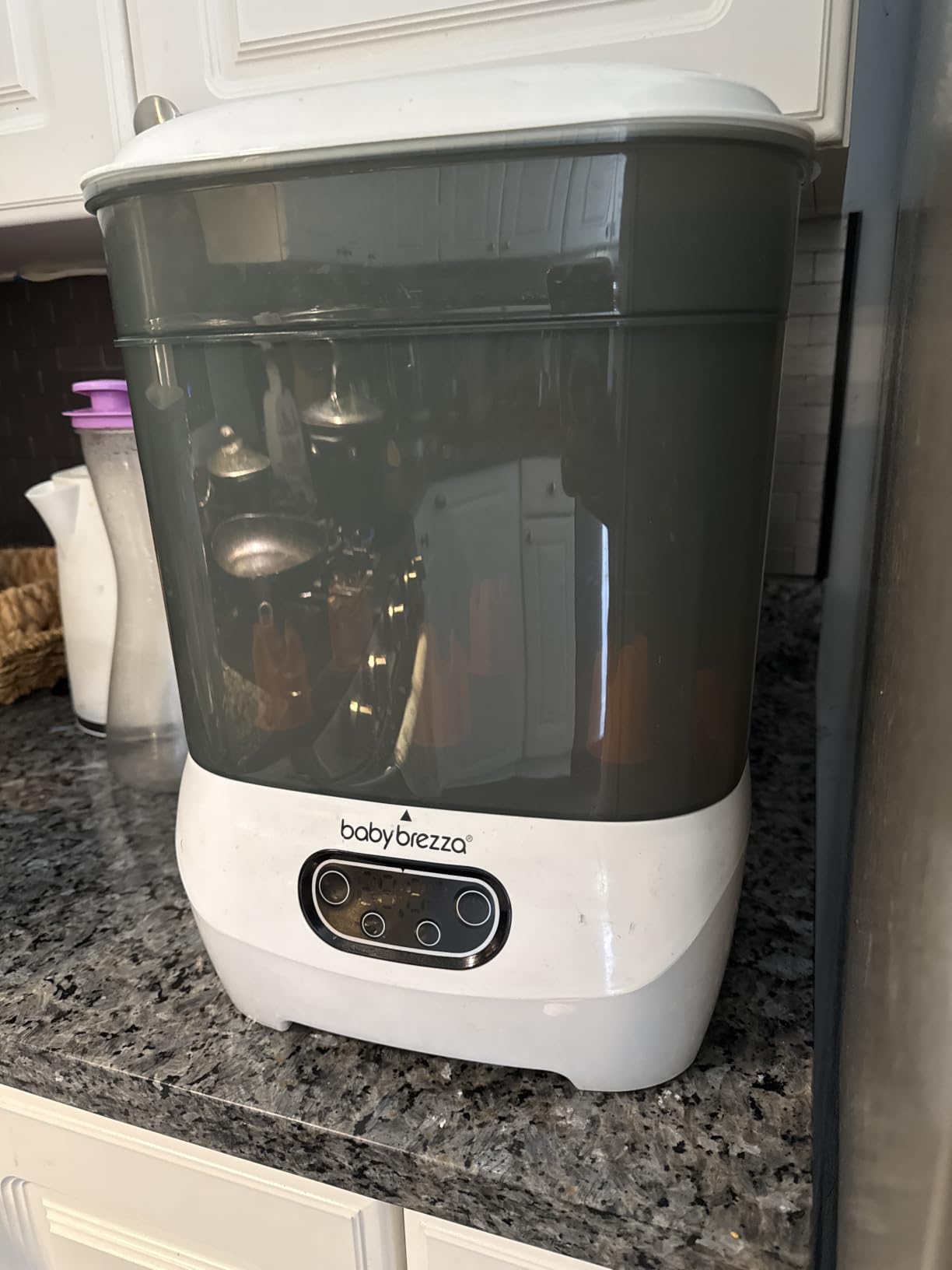 Baby Brezza Bottle Sterilizer and Dryer Advanced - 33% Faster - Largest Capacity Steam Sanitizer - HEPA Air Filter customer photo 1