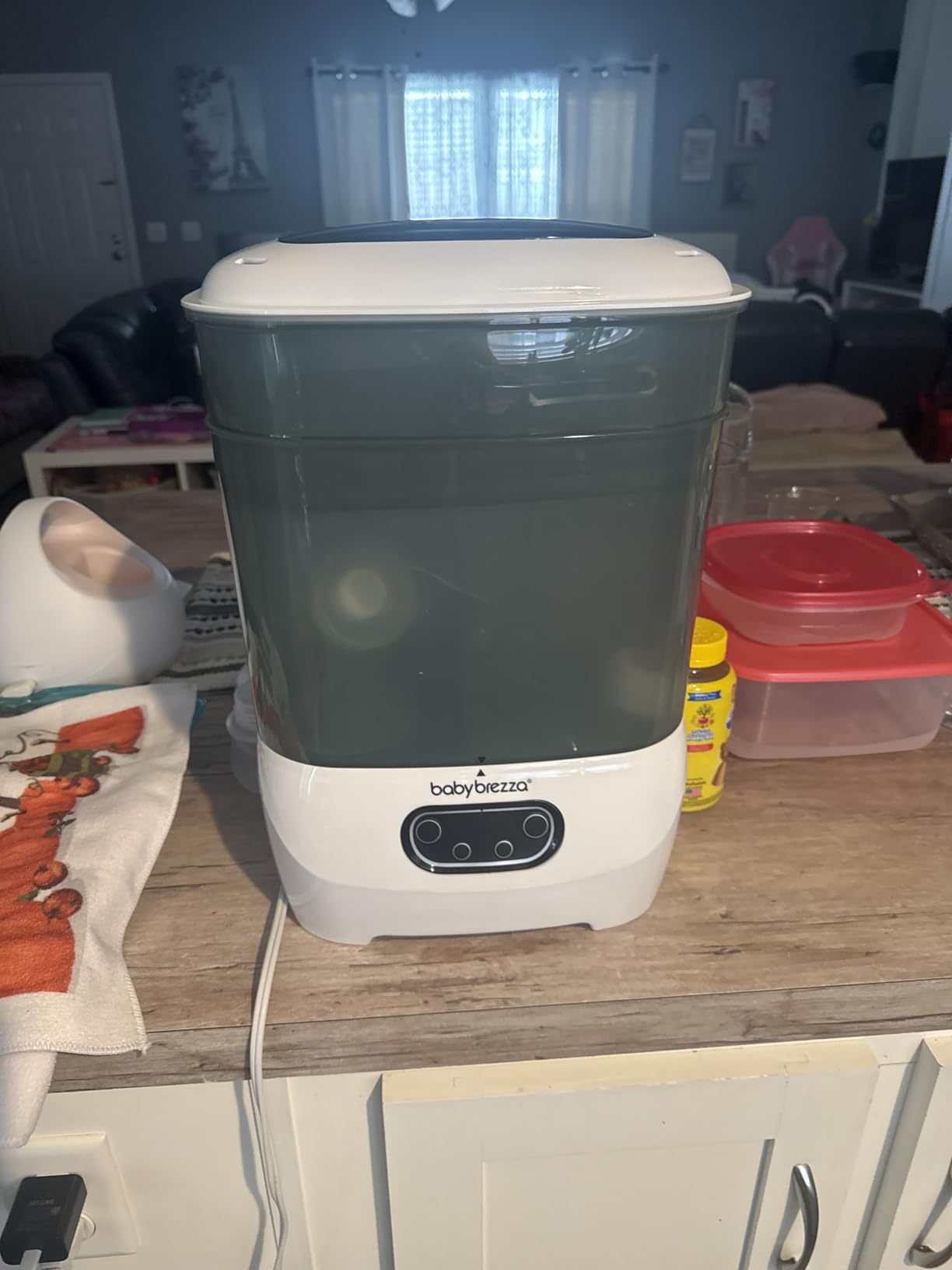 Baby Brezza Bottle Sterilizer and Dryer Advanced - 33% Faster - Largest Capacity Steam Sanitizer - HEPA Air Filter customer photo 2