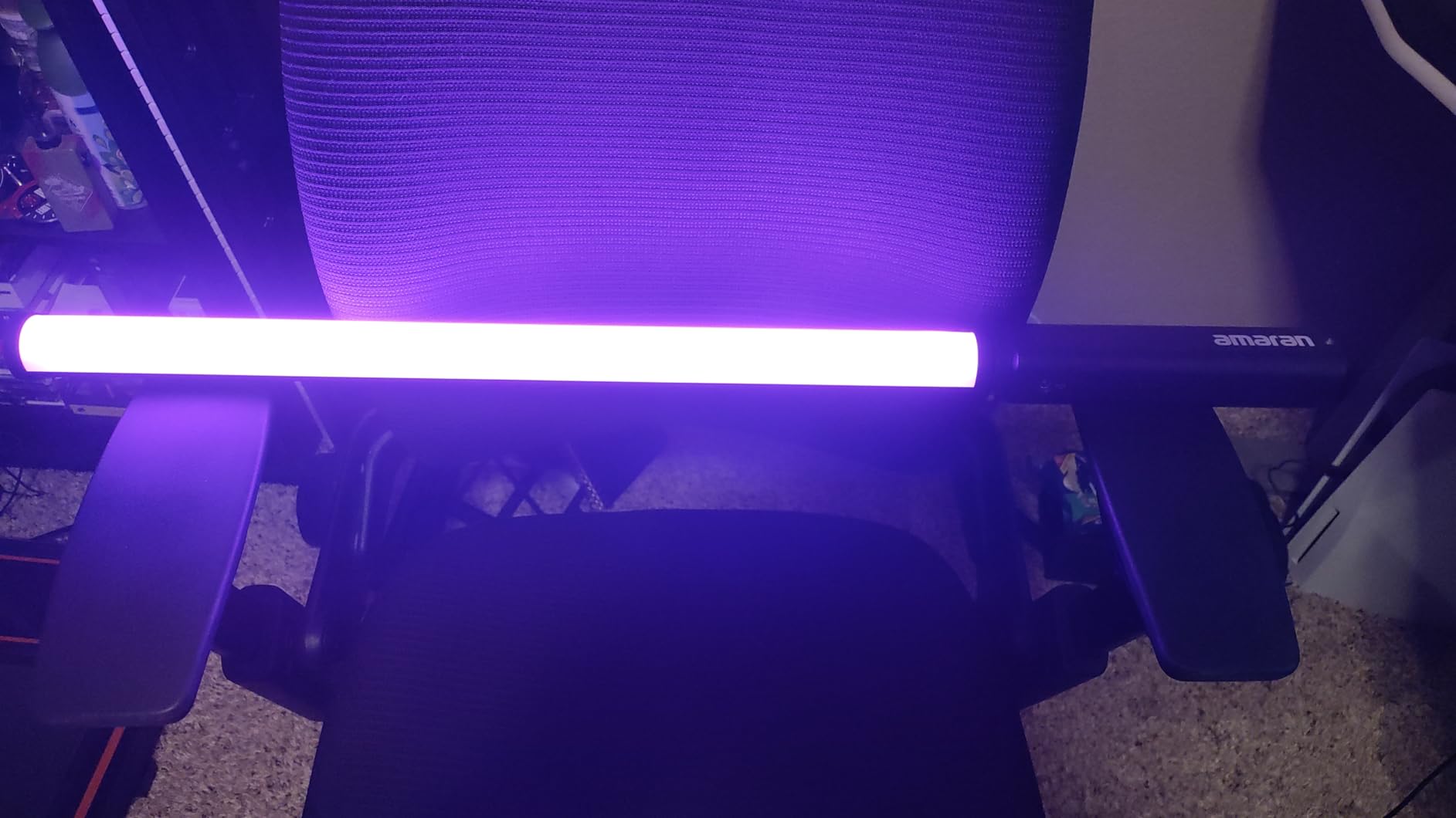 Aputure Amaran T2C 20W RGBWW LED Tube Light, APP/DMX Control, 23.6inch/60cm | Stick Light, 2500-7500K CCT, Rechargeable Battery, 15 Lighting FX, for Video, Photo, Vlogging, YouTube, Live Streaming customer photo 2