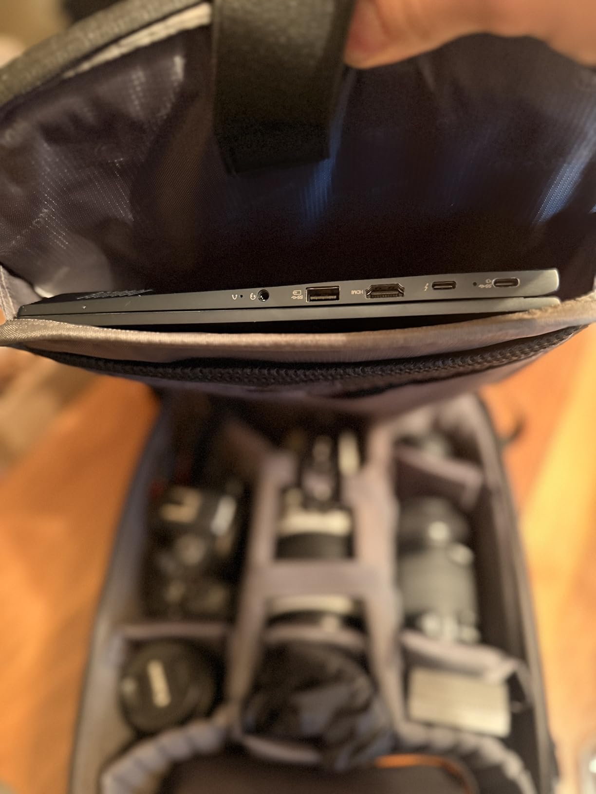 TARION Hard Shell Camera Backpack Bag for Photographers Compact 13L TRH | 3-Side Hard Case, 14.5