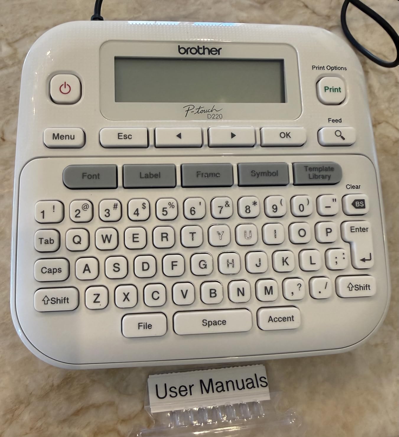 Brother P-Touch PT-D220 Home/Office Everyday Label Maker customer photo 2