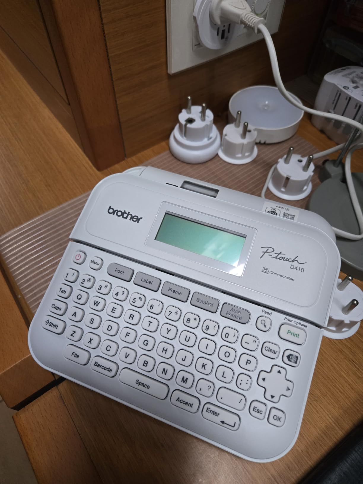 Brother P-Touch PT-D410 Home/Office Advanced Label Maker with USB Connectivity customer photo 1
