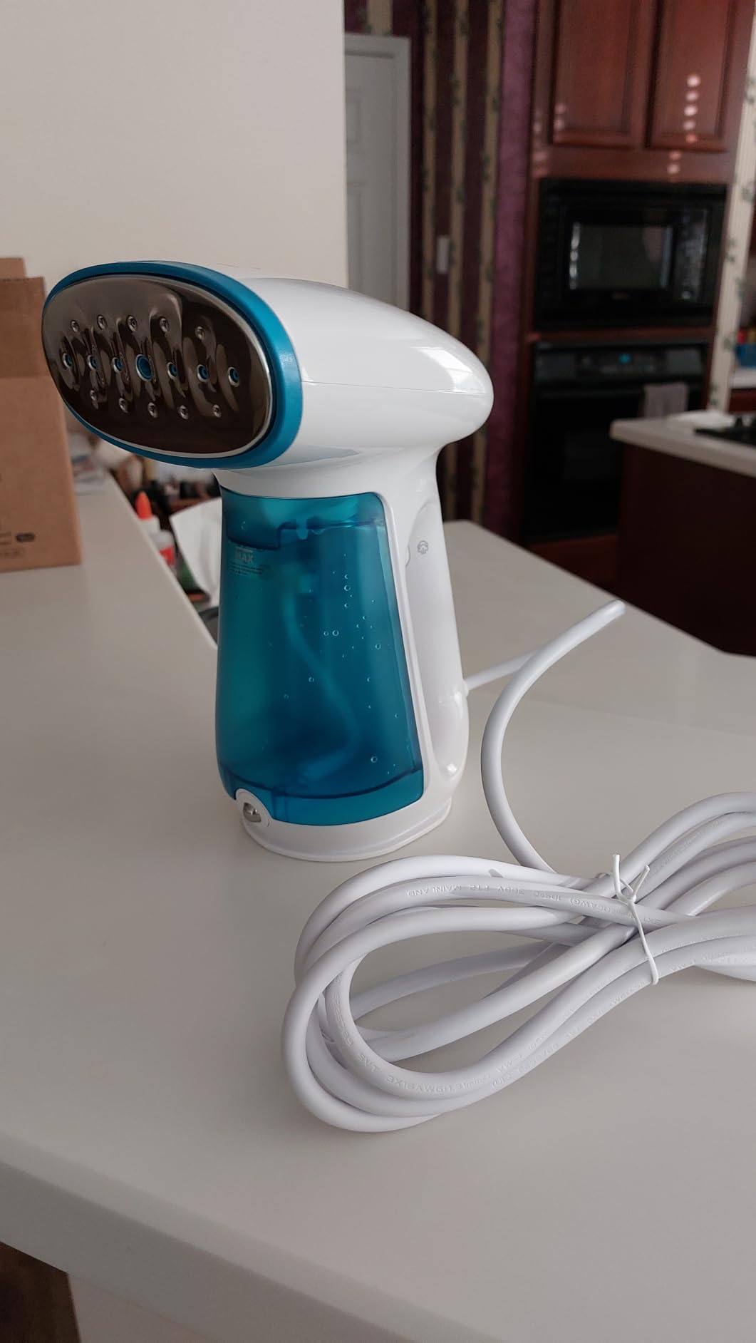 Bear Steamer for Clothes, 1300W 25s Heat-Up Clothes Steamer with 230ml Tank | Essential Oil Compatible, 20g/min Steam Rate, Handheld 2-in-1 Steam & Iron, Fabric Wrinkle Remover for Home & Travel, Includes Brush customer photo 2