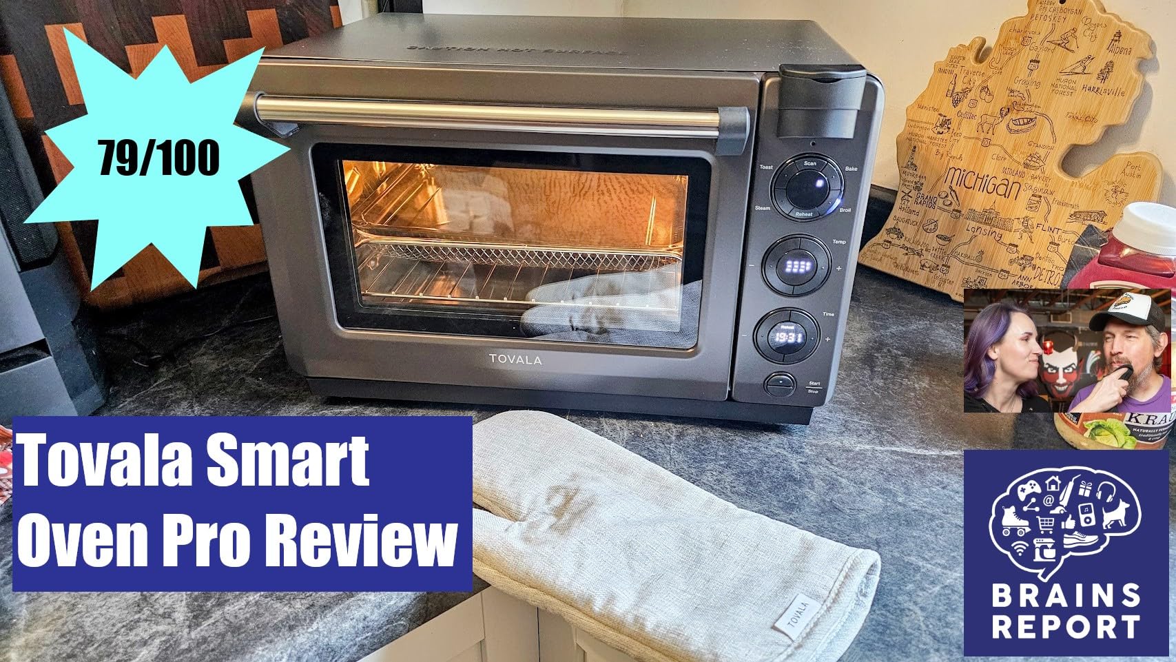 Tovala Smart Oven Pro, 6-in-1 Countertop Convection Oven - Steam, Toast, Air Fry, Bake, Broil, and Reheat - Smartphone Control Steam & Air Fryer Oven Combo customer photo 2