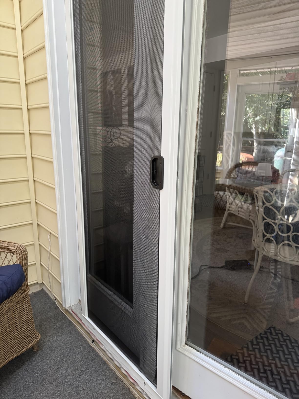 Sliding Patio Screen Door with Pet-Proof Petscreen Mesh - 36
