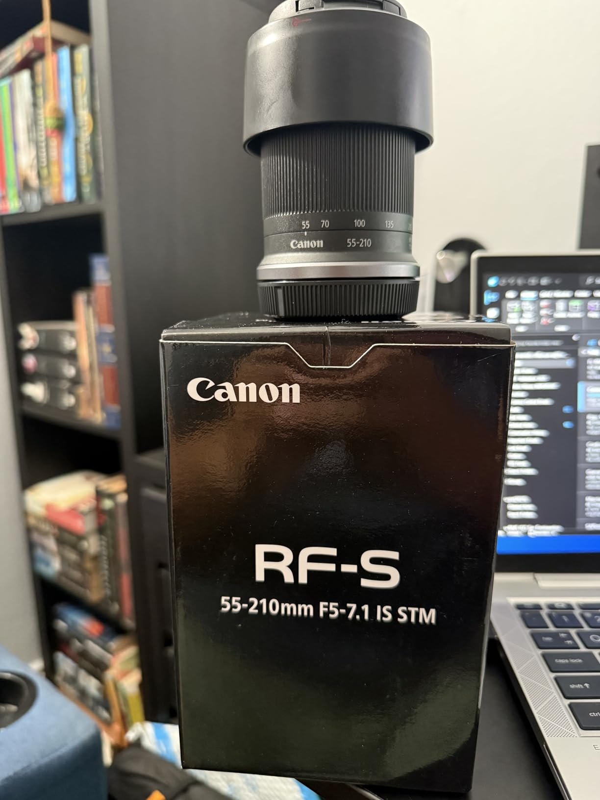 Canon RF-S55-210mm F5-7.1 IS STM Telephoto Zoom Lens for Canon APS-C Mirrorless RF Mount Cameras, Compact, Lightweight, Optical Image Stabilization, Landscape, Portrait, & Travel Photos/Videos, Black | RF-S Telephoto Zoom for EOS R-Series APS-C Cameras, F/5-7.1, Optical Image Stabilizer: Up to 4.5 Stops, Quiet AF, RF Mount customer photo 1