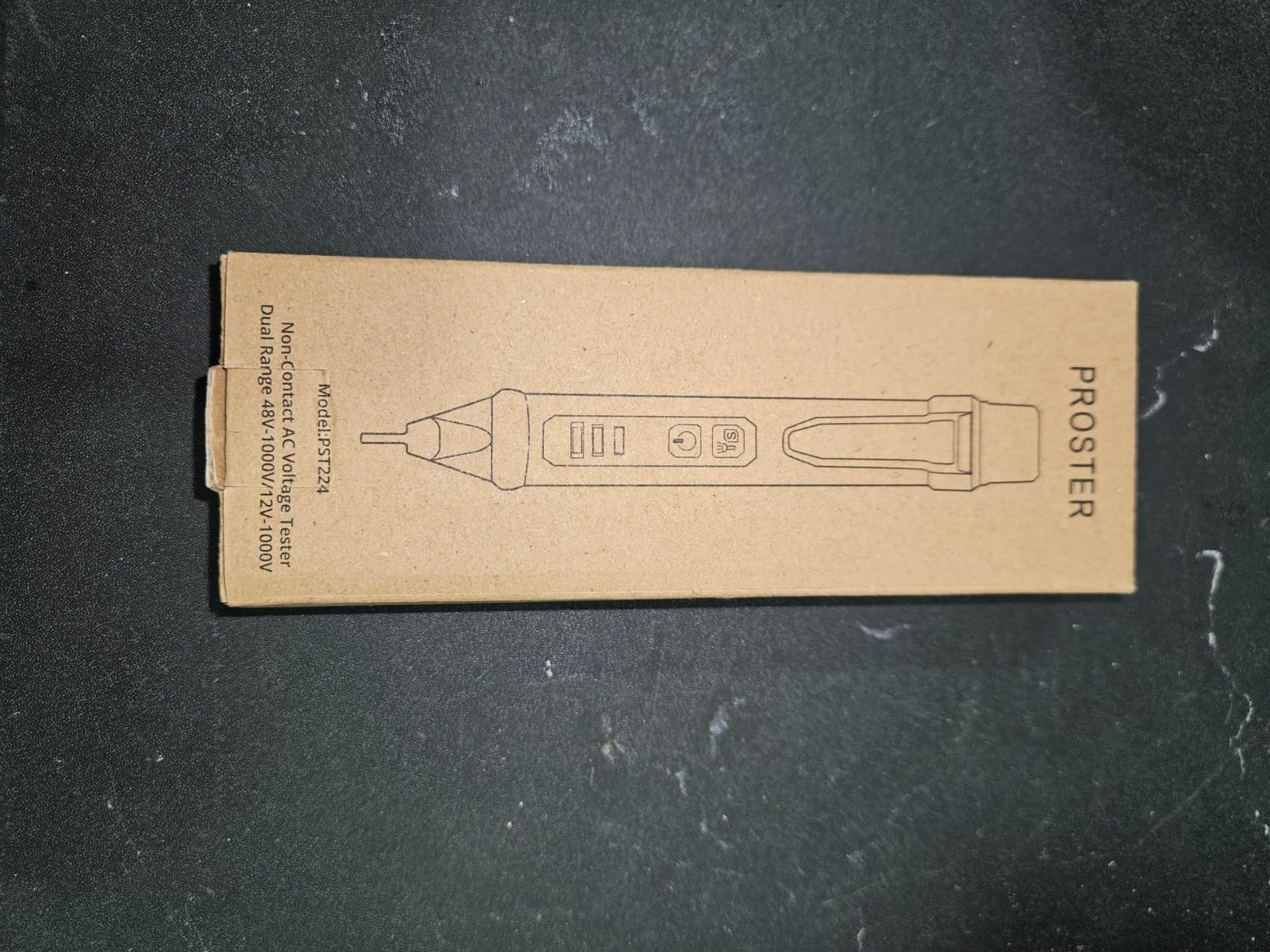 Proster Non-Contact Voltage Tester Pen Adjustable 12-1000V/48-1000V, 3 Sensitivity Levels, Audible Visual Alarm, LED Torch, Auto Power-Off customer photo 2
