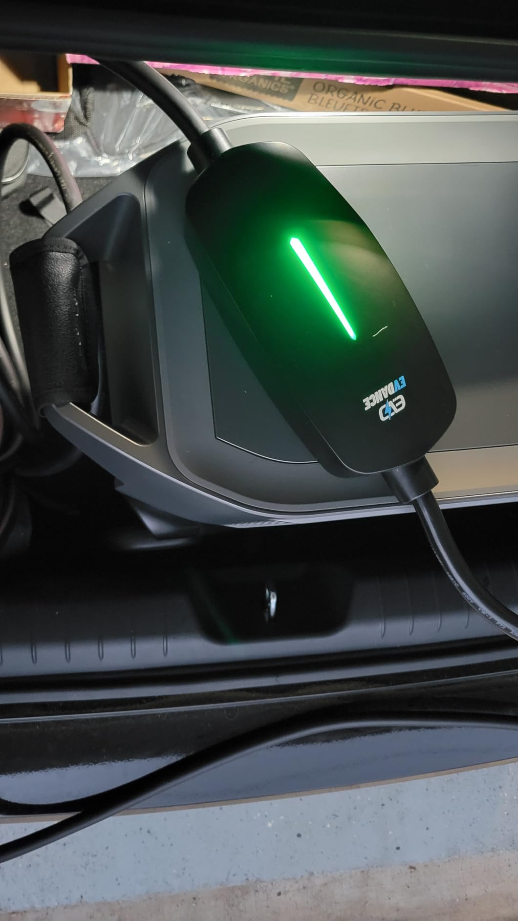 Level 1&2 EV Charger, Electric Vehicle Portable Charger with 25FT Cable, ETL Listed J1772 EVSE for All EVs & PHEVs, 12A 120V/16A 240V (Black, 16A Max | NEMA 5-15&6-20(Standard Home Plug)) customer photo 2