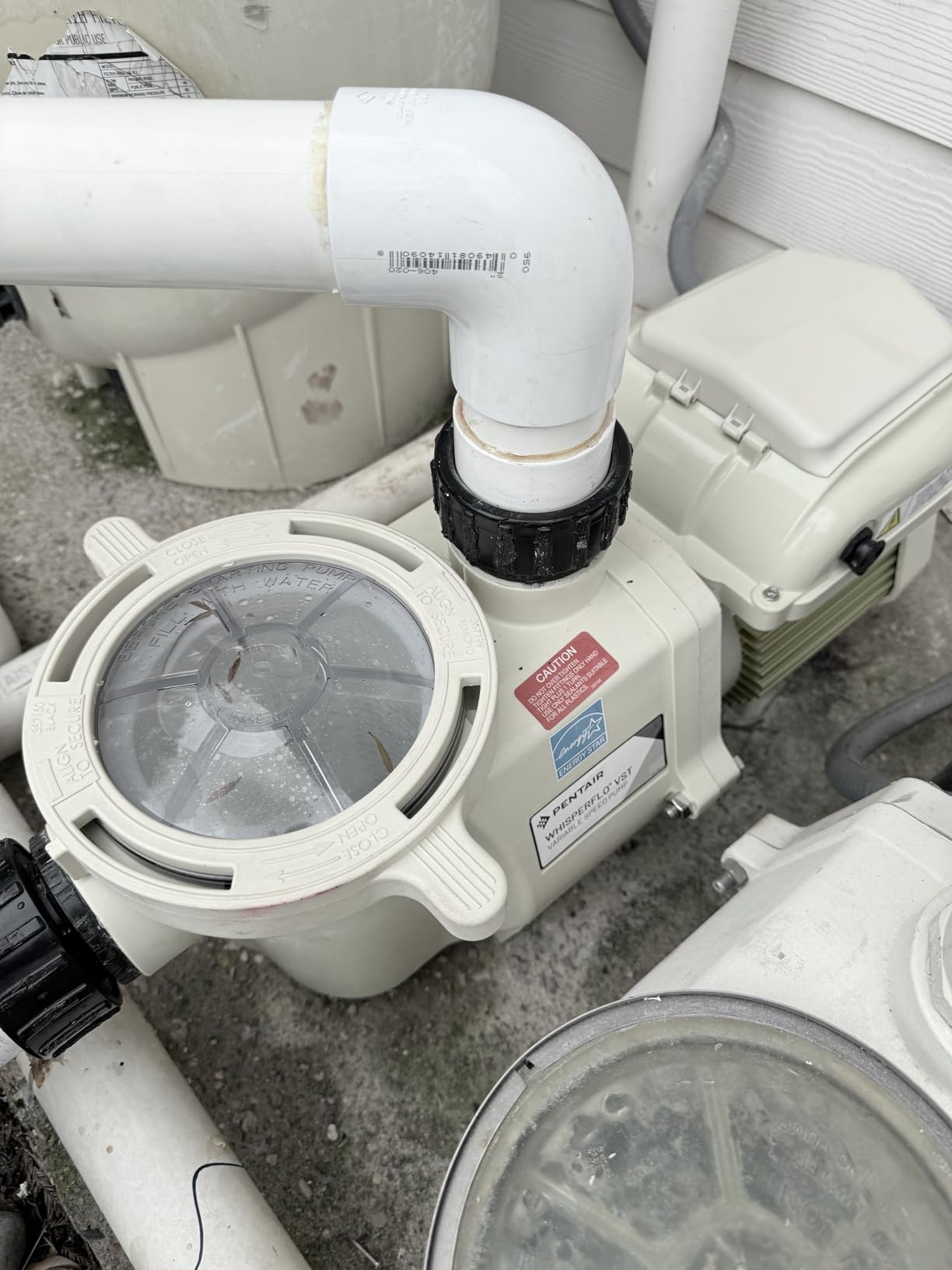 Pentair 011533 WhisperFlo VST Variable Speed Pool Pump, 2.6 THP customer photo 2