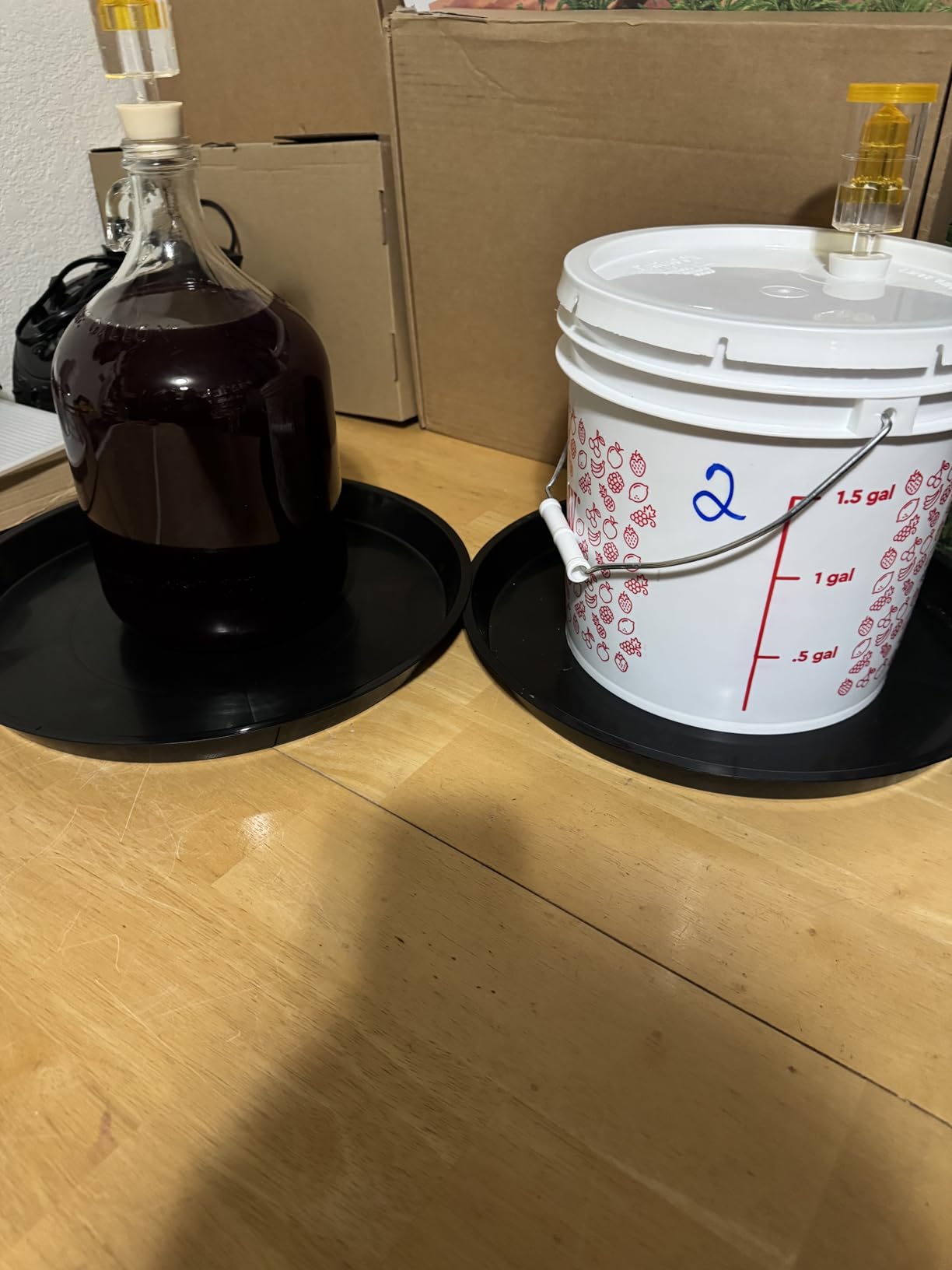 Craft A Brew - Fruit Wine Making Kit - Easy for Beginners - At Home Wine Making Kit - Includes Ingredients & Reusable Equipment - Use Any Fresh, Frozen or Fruit Juice - Makes Up to 20 1-gallon Batches customer photo 1